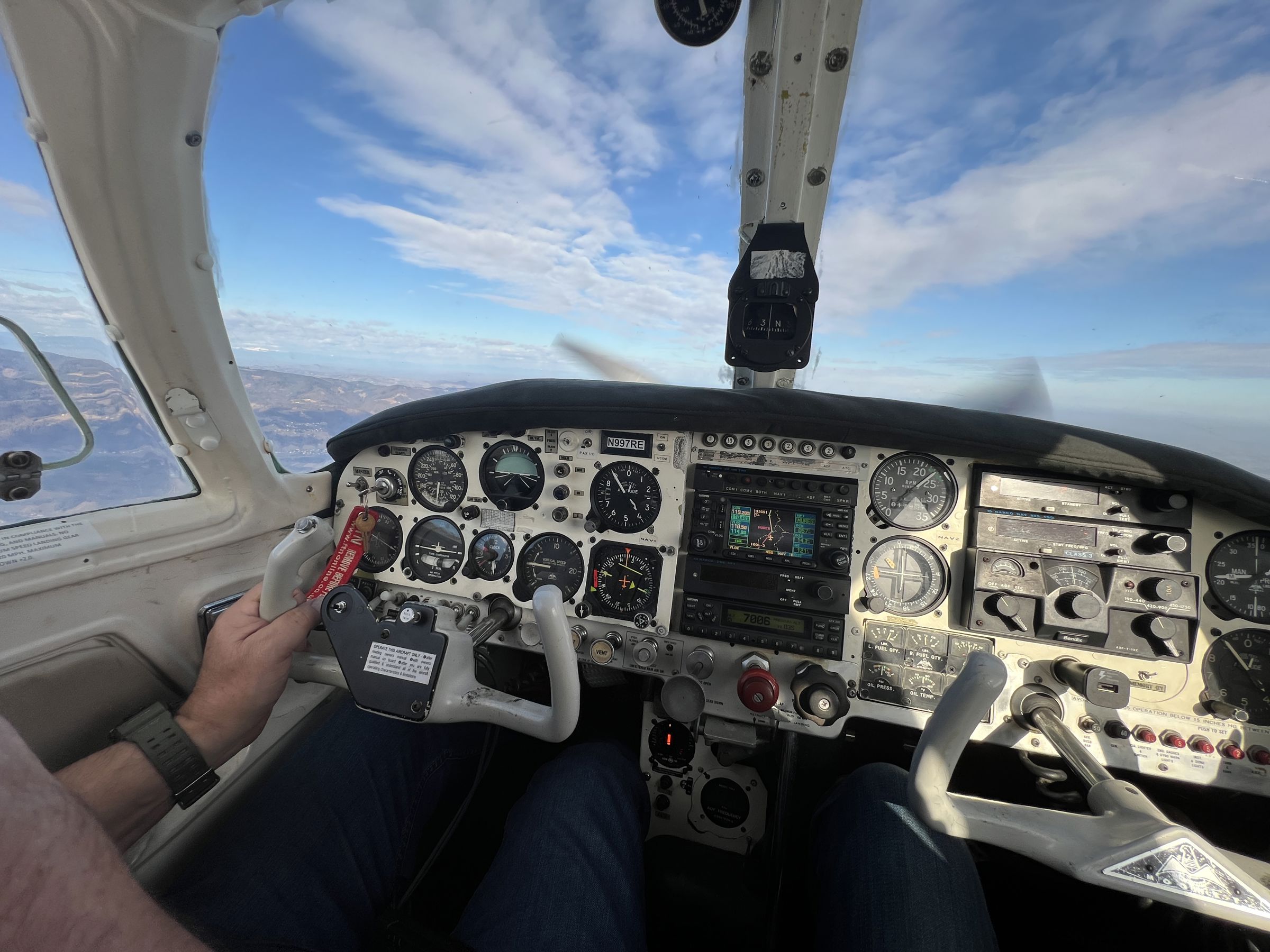 1966 Mooney M20E Super 21 - Interior