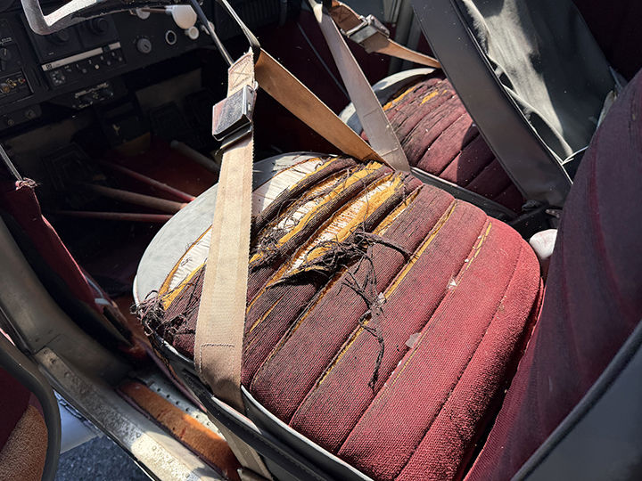 1959 Cessna 172 - Interior