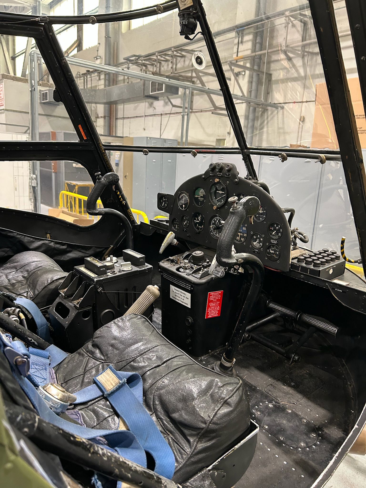 1959 Saunders-Roe Skeeter - Interior