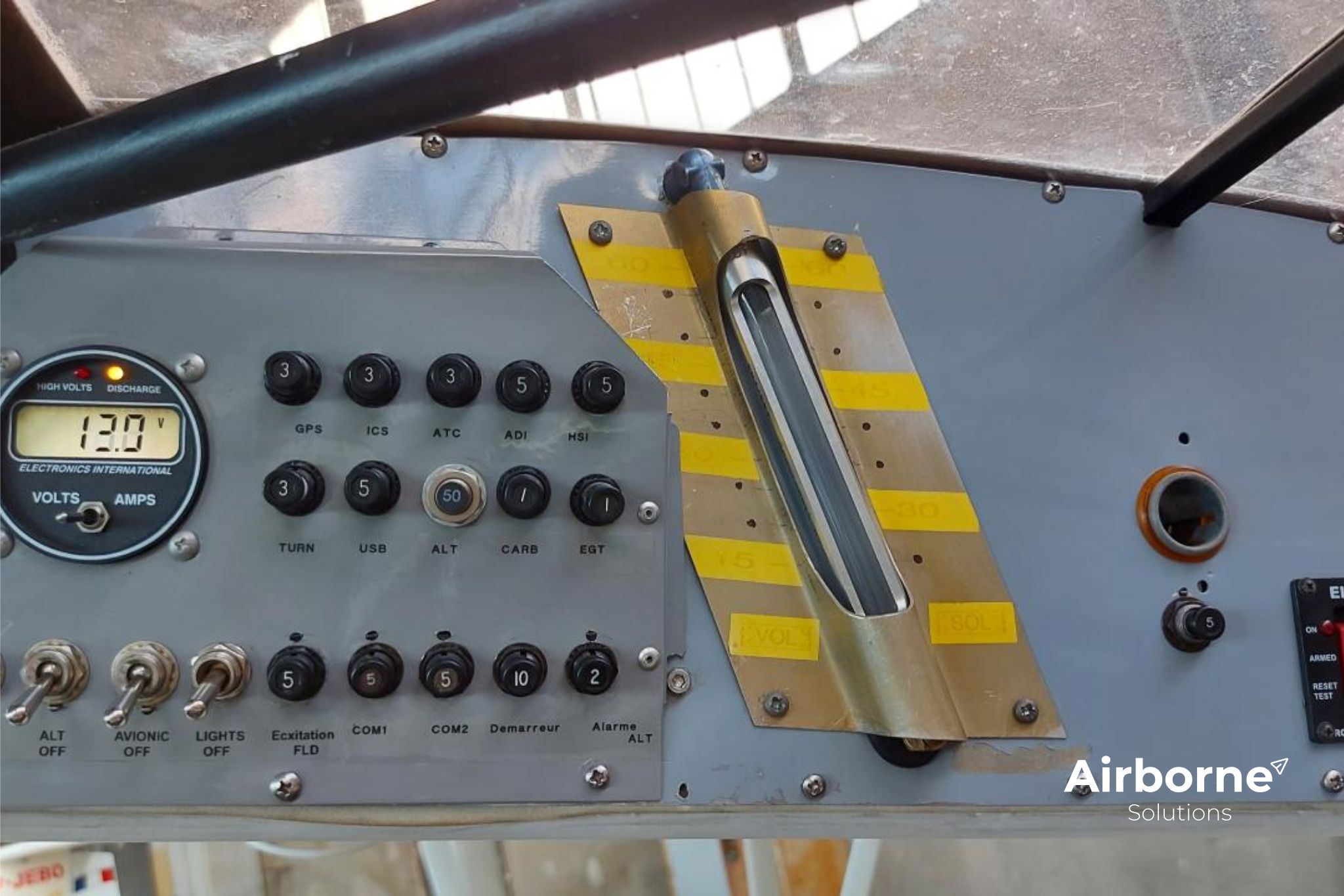 1953 Piper PA-18 Super Cub - Interior
