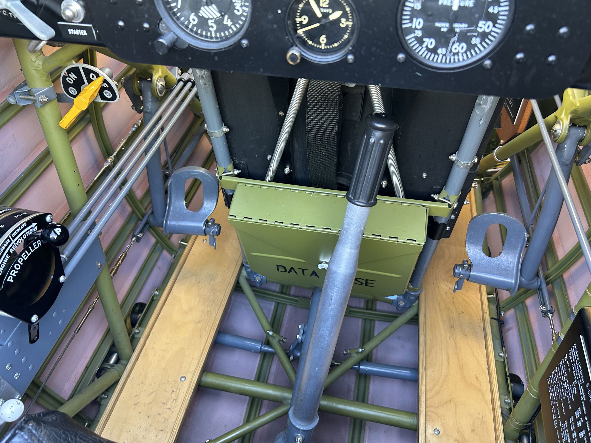 1941 Boeing Stearman A75L3 Kaydet - Interior