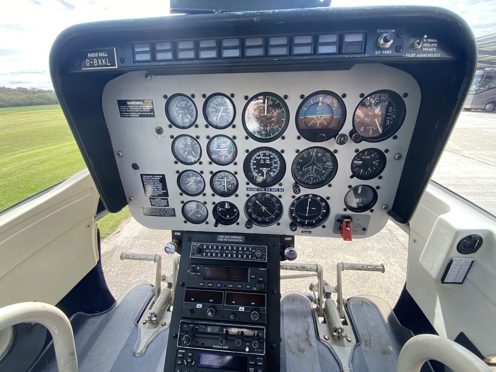 1980 Bell 206B-3 JetRanger - Interior