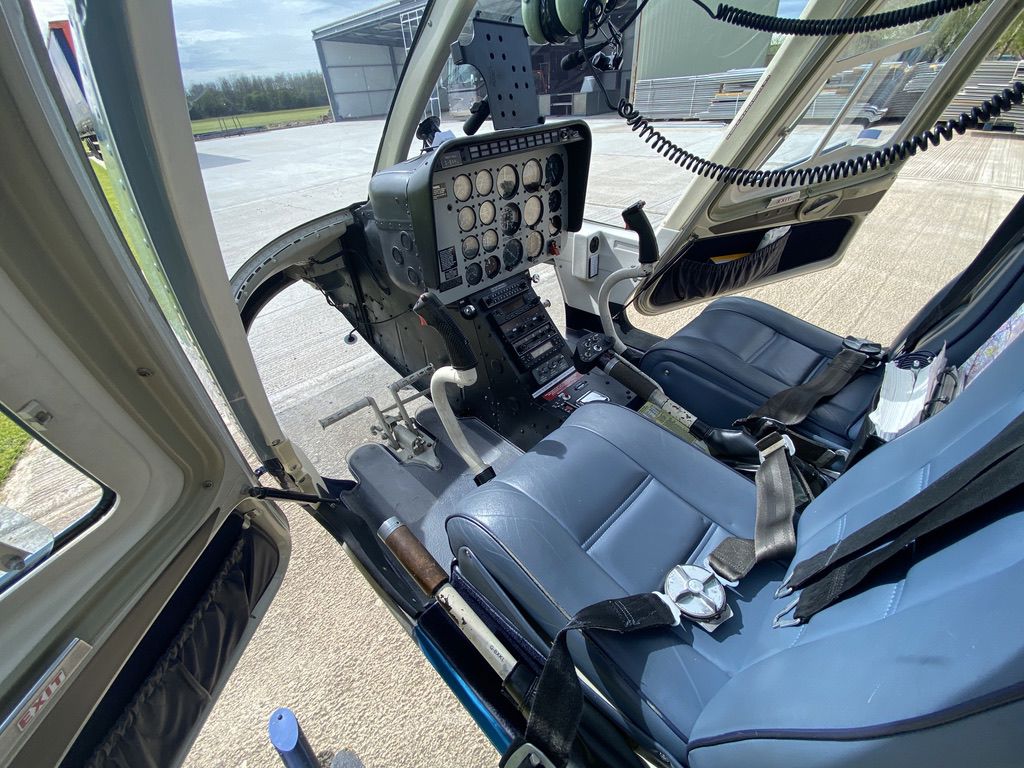 1980 Bell 206B-3 JetRanger - Interior