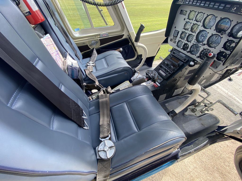 1980 Bell 206B-3 JetRanger - Interior