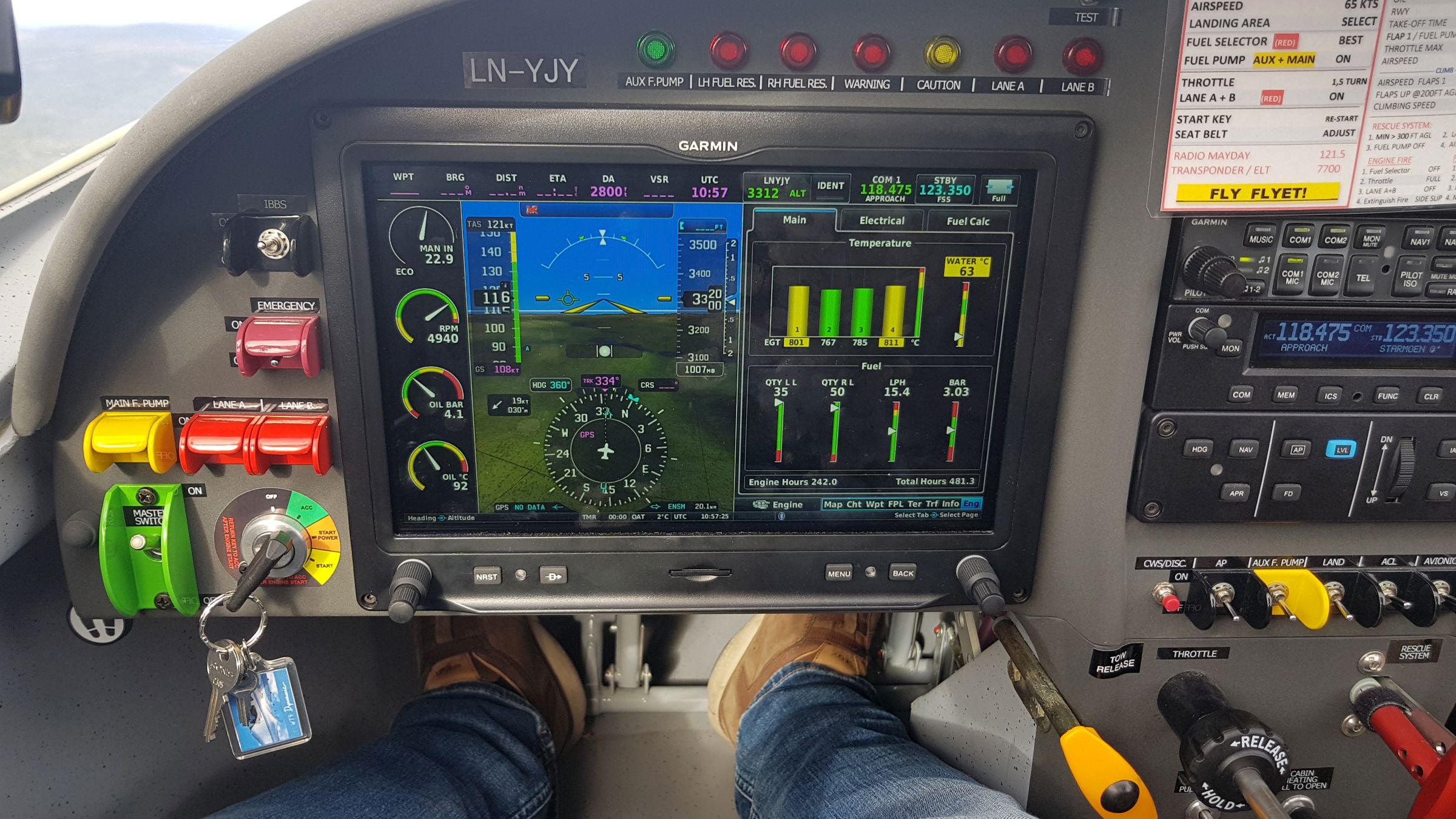 2015 Aerospool WT9 Dynamic Club - Interior