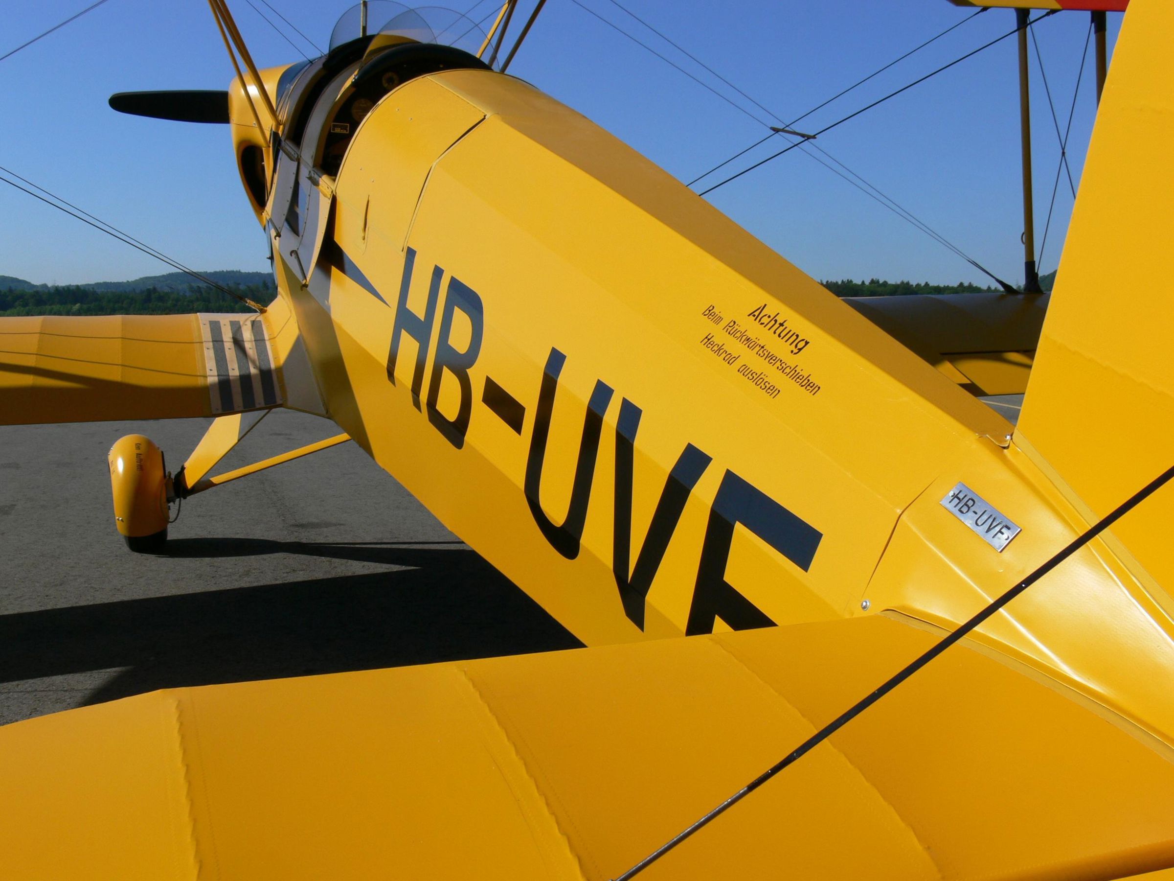 1939 Bücker Bü 131 Jungmann - Exterior