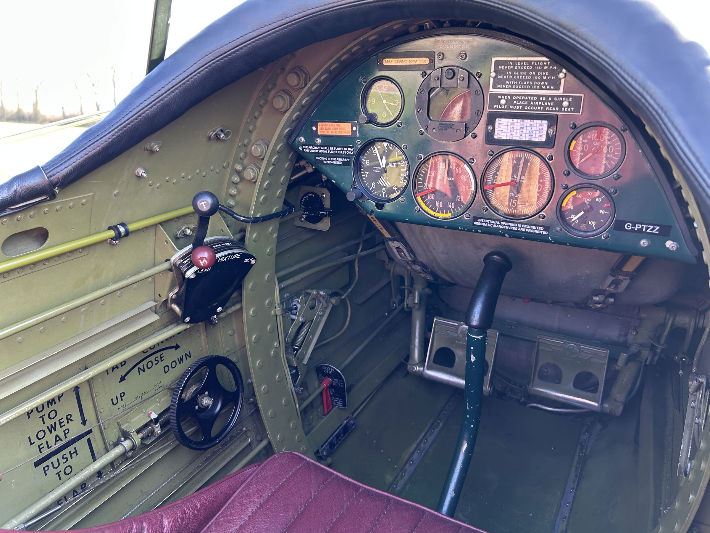 1944 Ryan PT-22 Recruit - Interior