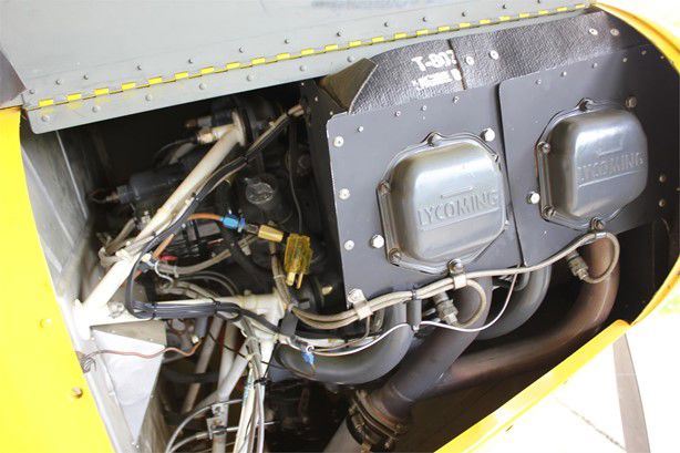 1946 Aeronca 11 Chief - Interior