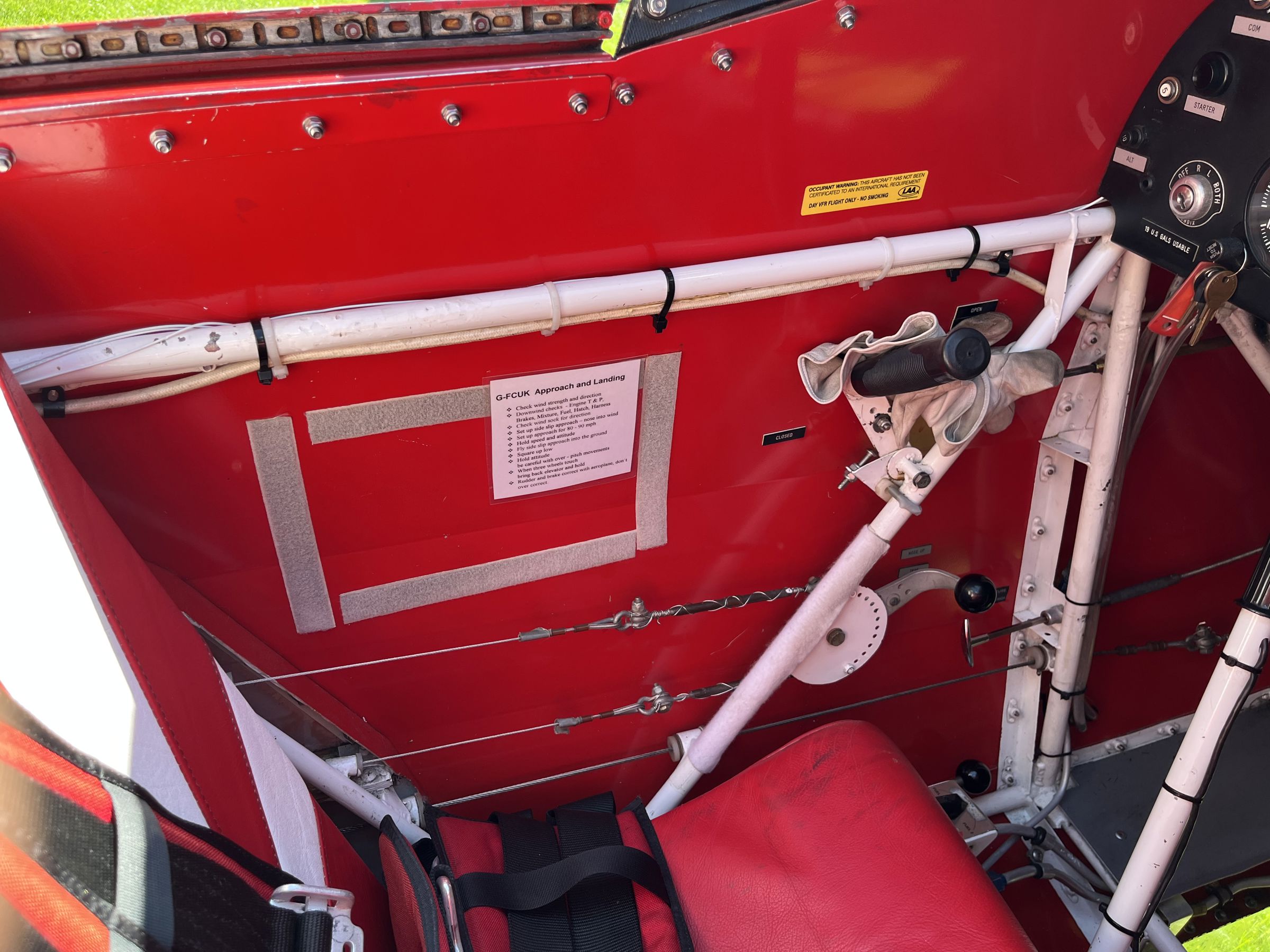 1974 Pitts S-1 Special C - Interior