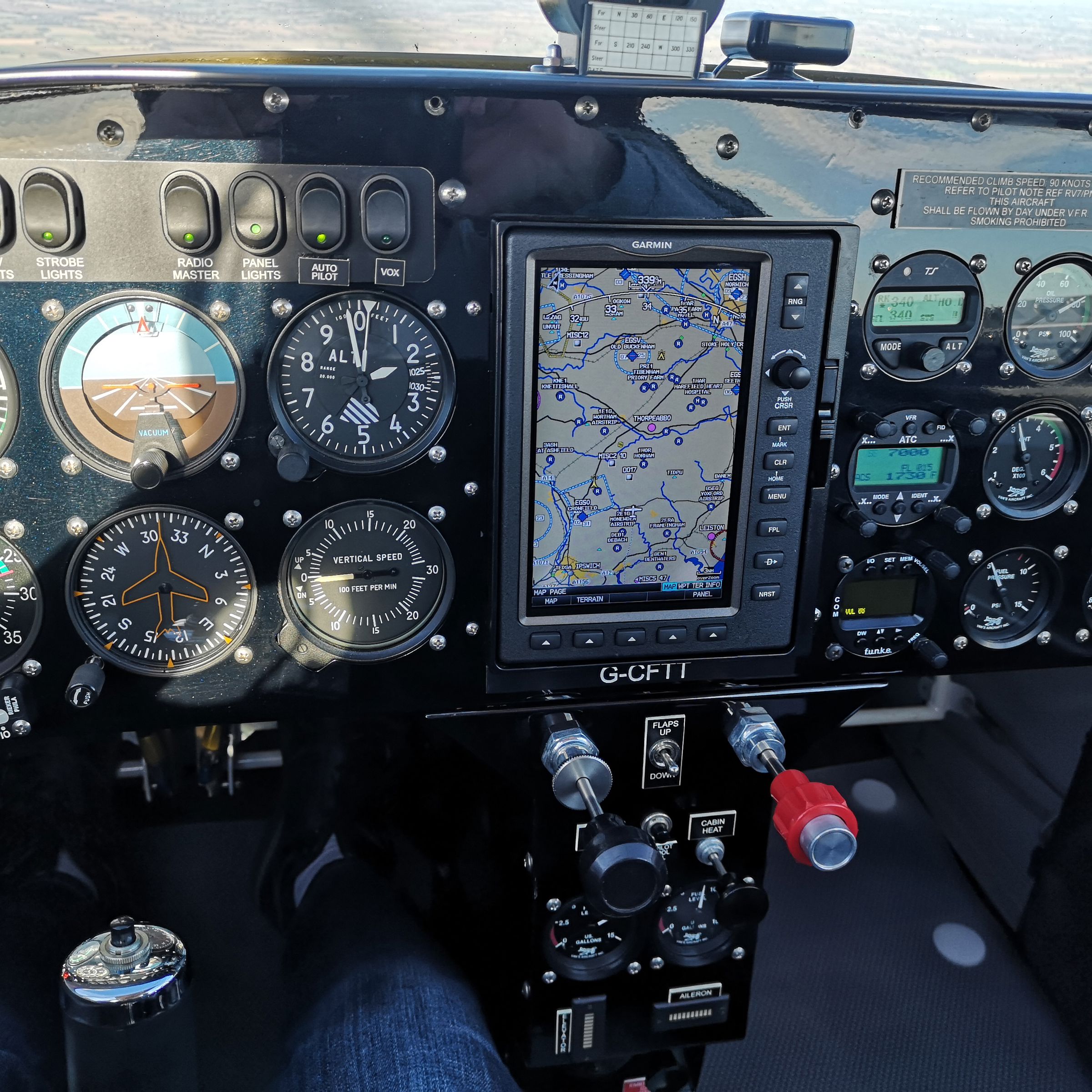 2009 Van's RV-7 - Interior