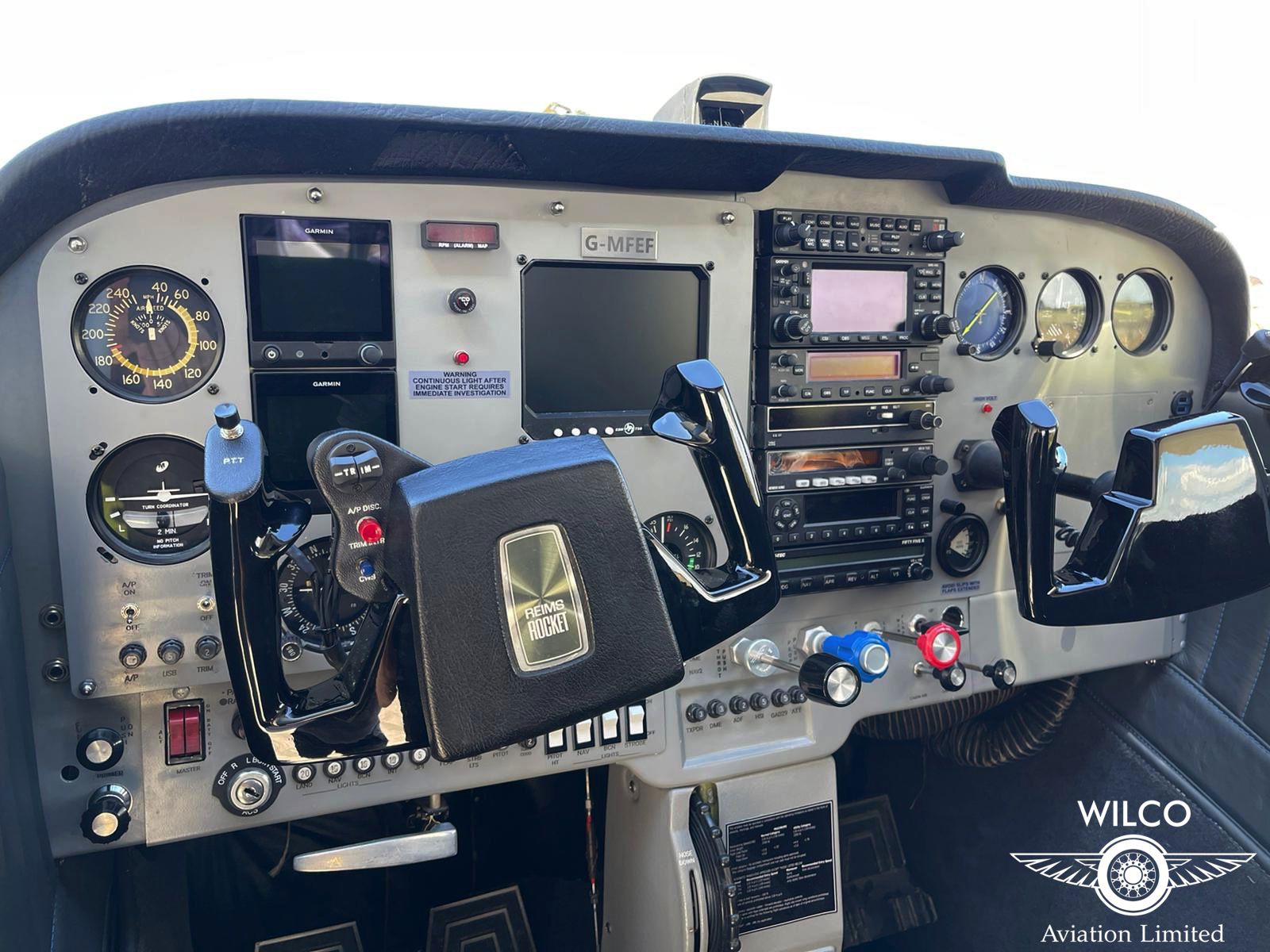 1973 Cessna (Reims) FR172J Reims Rocket - Interior