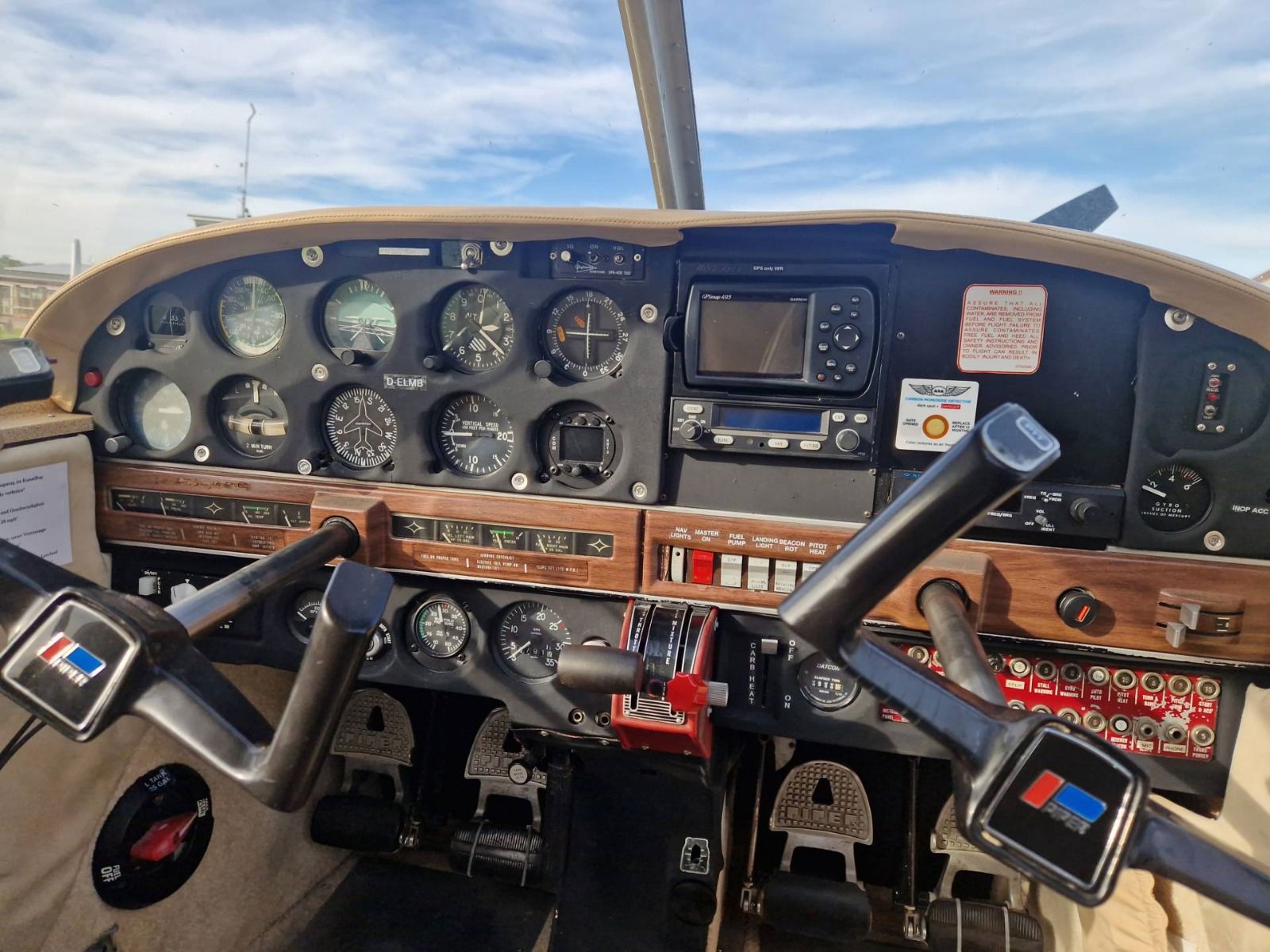 1968 Piper PA-28-180 Cherokee D - Interior