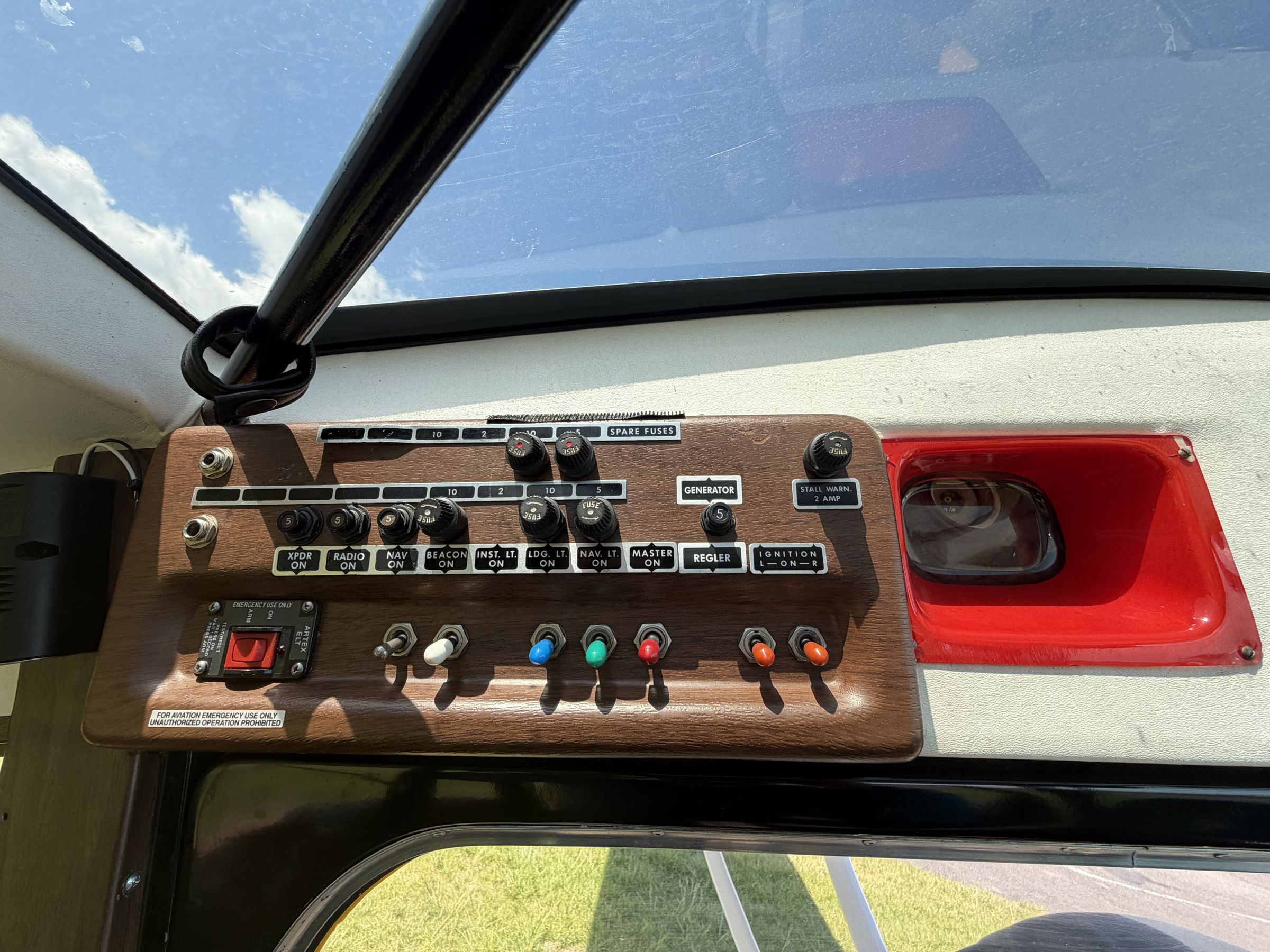 1973 American Champion, Bellanca 7ECA Citabria Aurora - Interior