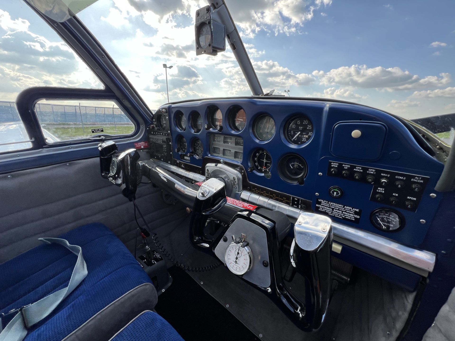 1948 Beech A35 Bonanza - Interior