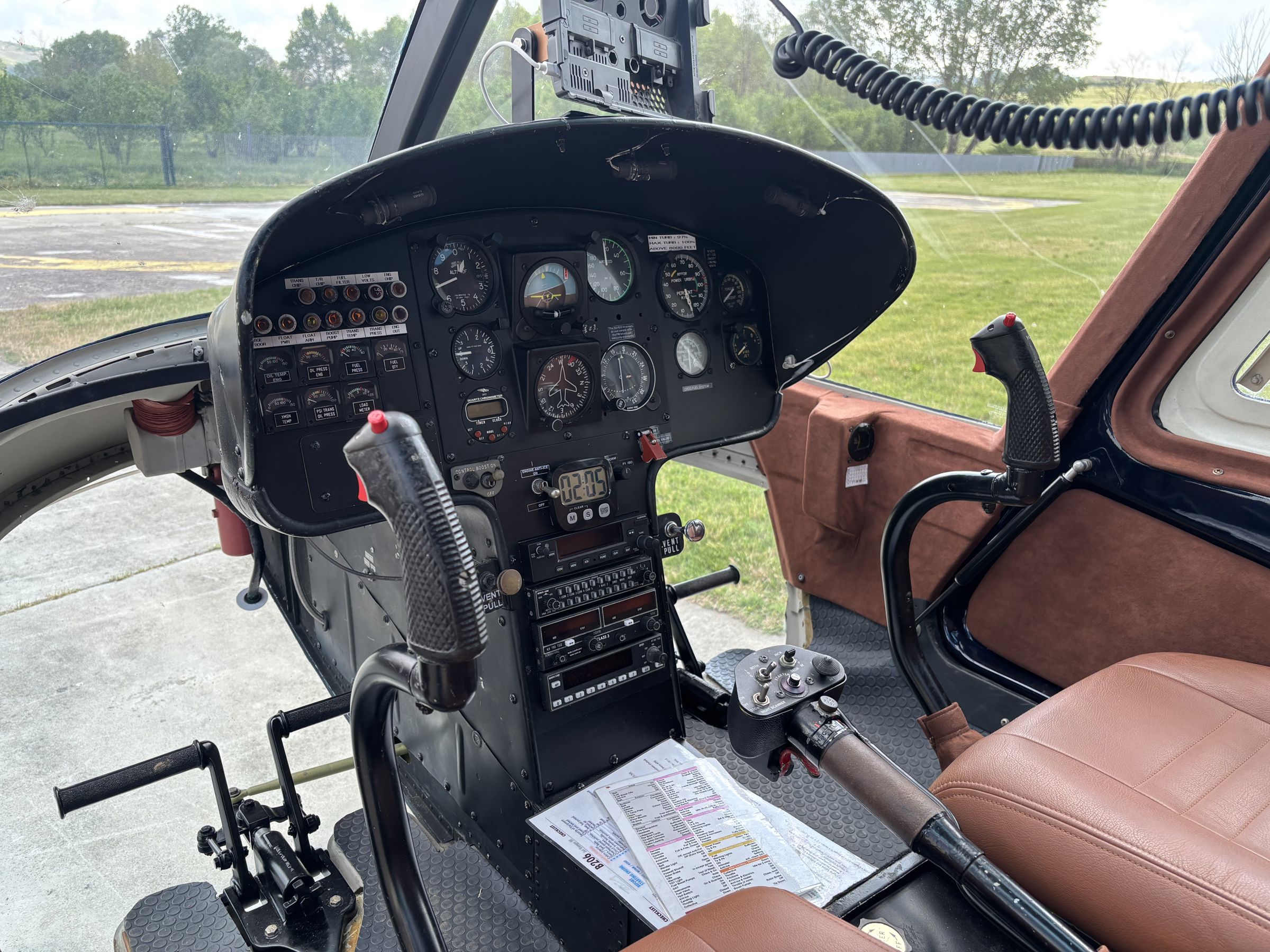 1971 Bell 206B-2 JetRanger - Interior