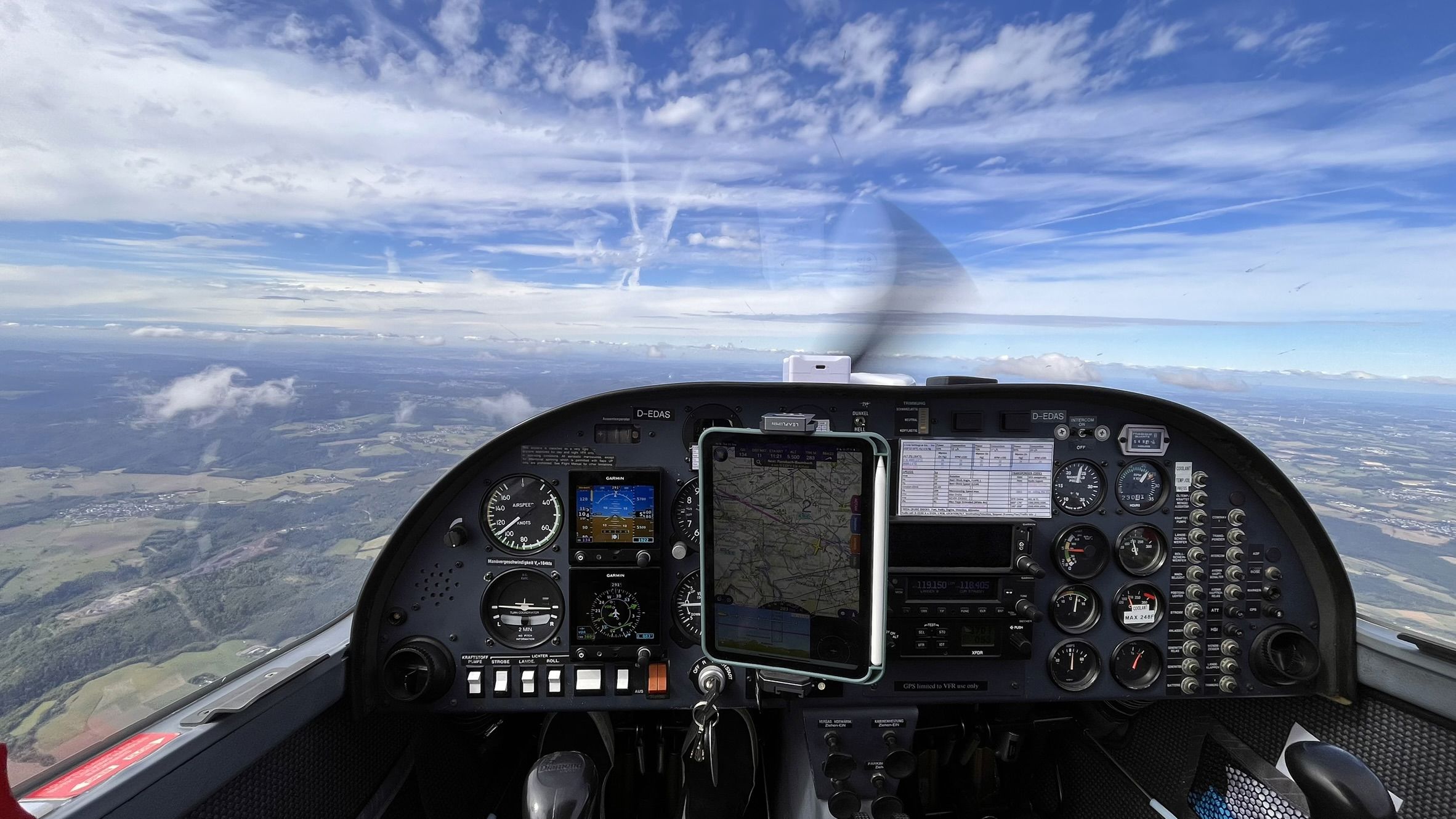 1996 Diamond DA20 Katana - Interior