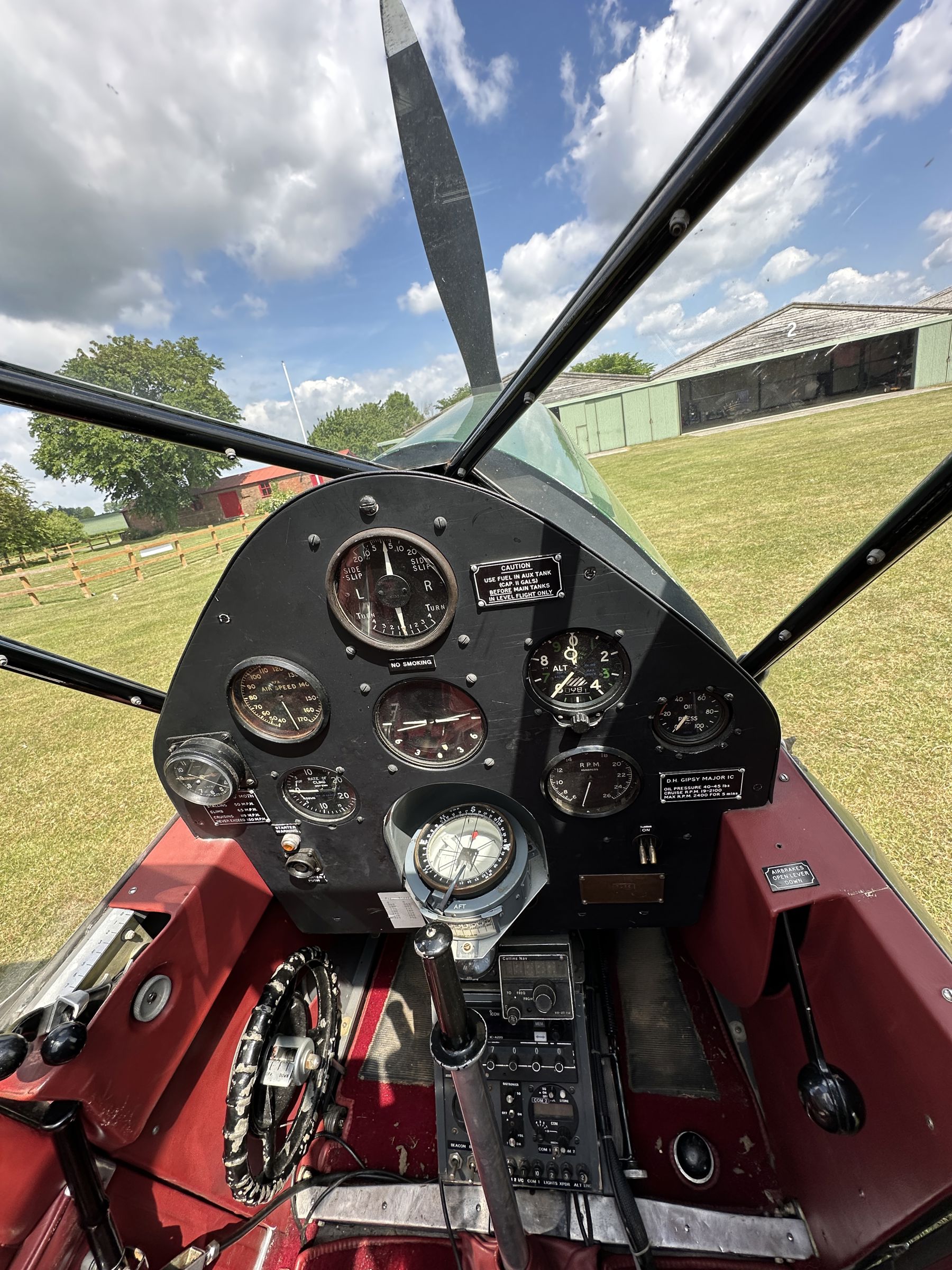 1934 De Havilland DH-85 Leopard Moth - Interior