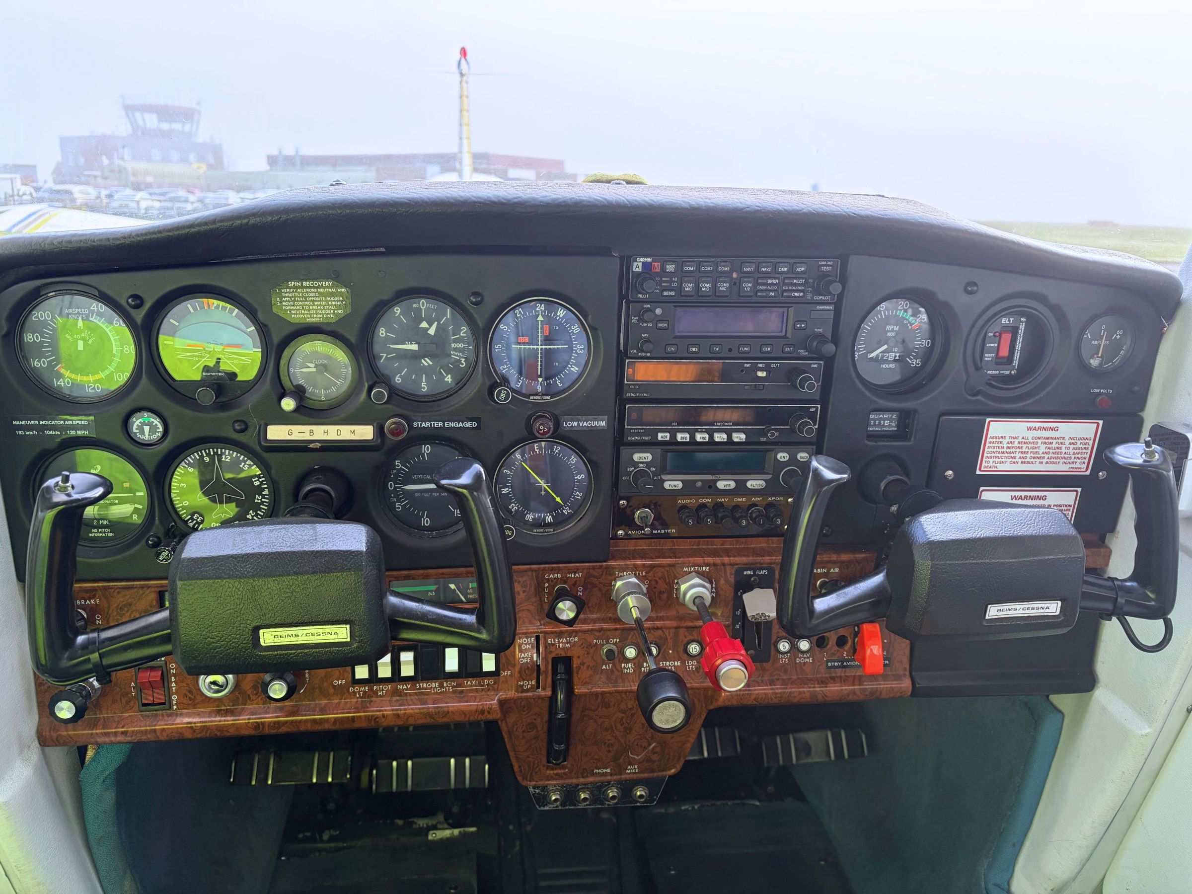 1979 Cessna (Reims) F152 - Interior