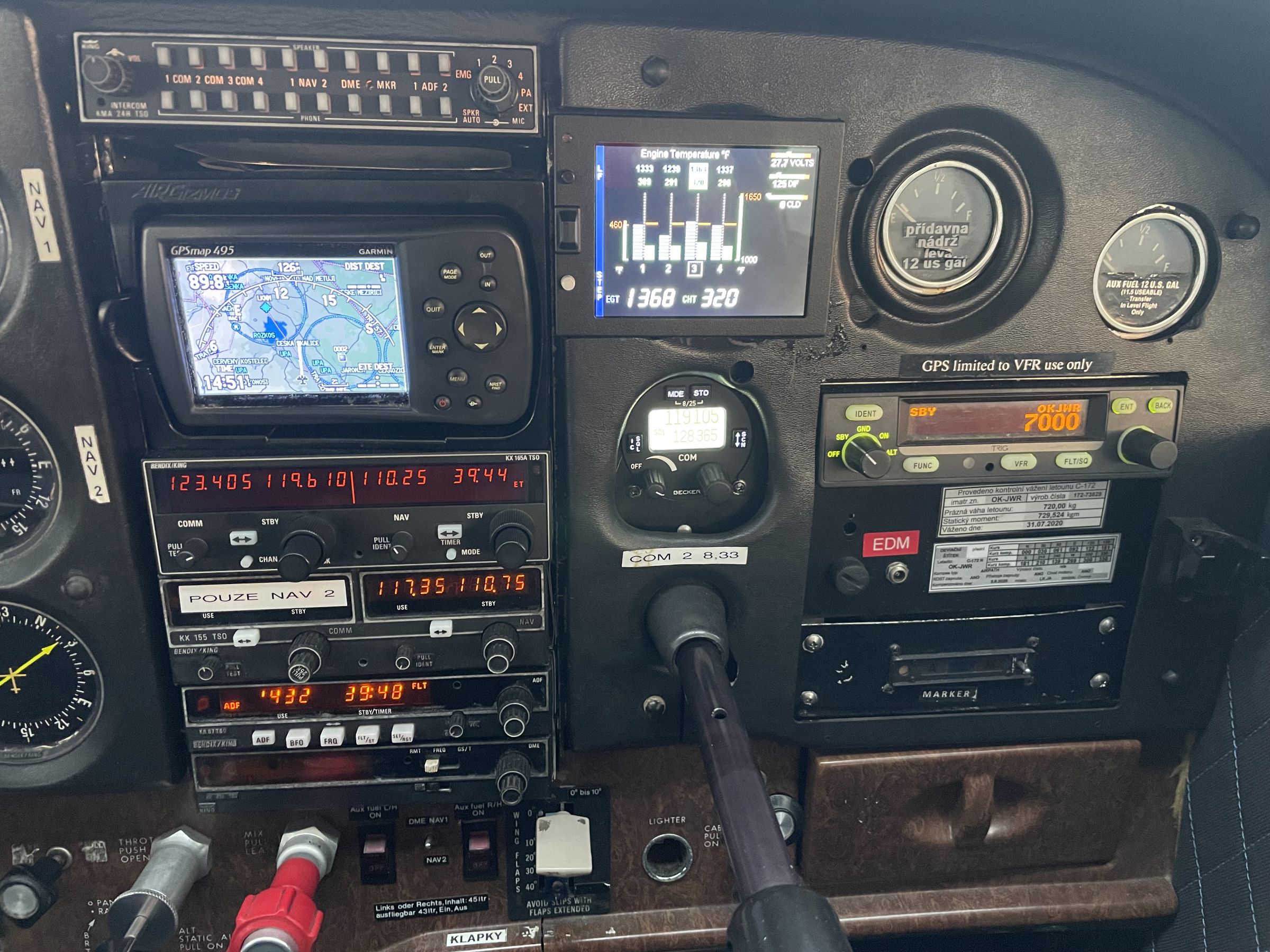 1980 Cessna 172N - Interior
