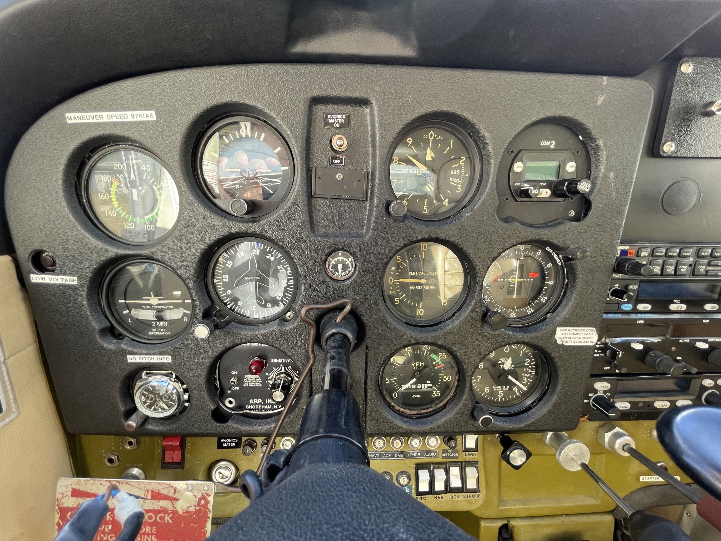 1972 Cessna (Reims) F172M - Interior
