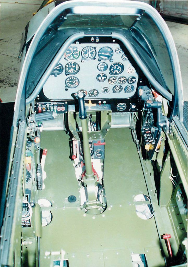 1944 North American P-51D Mustang - Interior