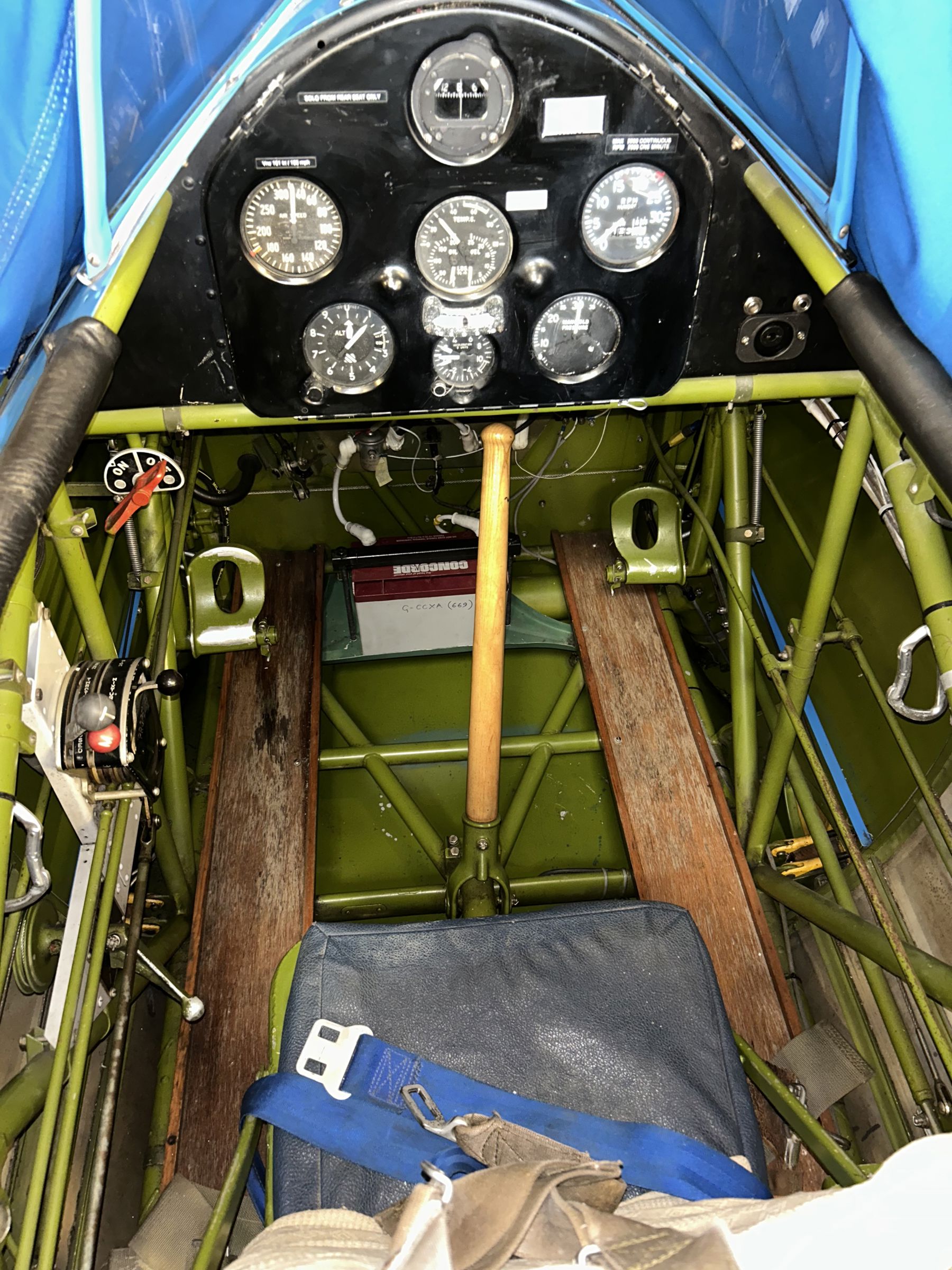 1942 Boeing Stearman A75-N1 - Interior