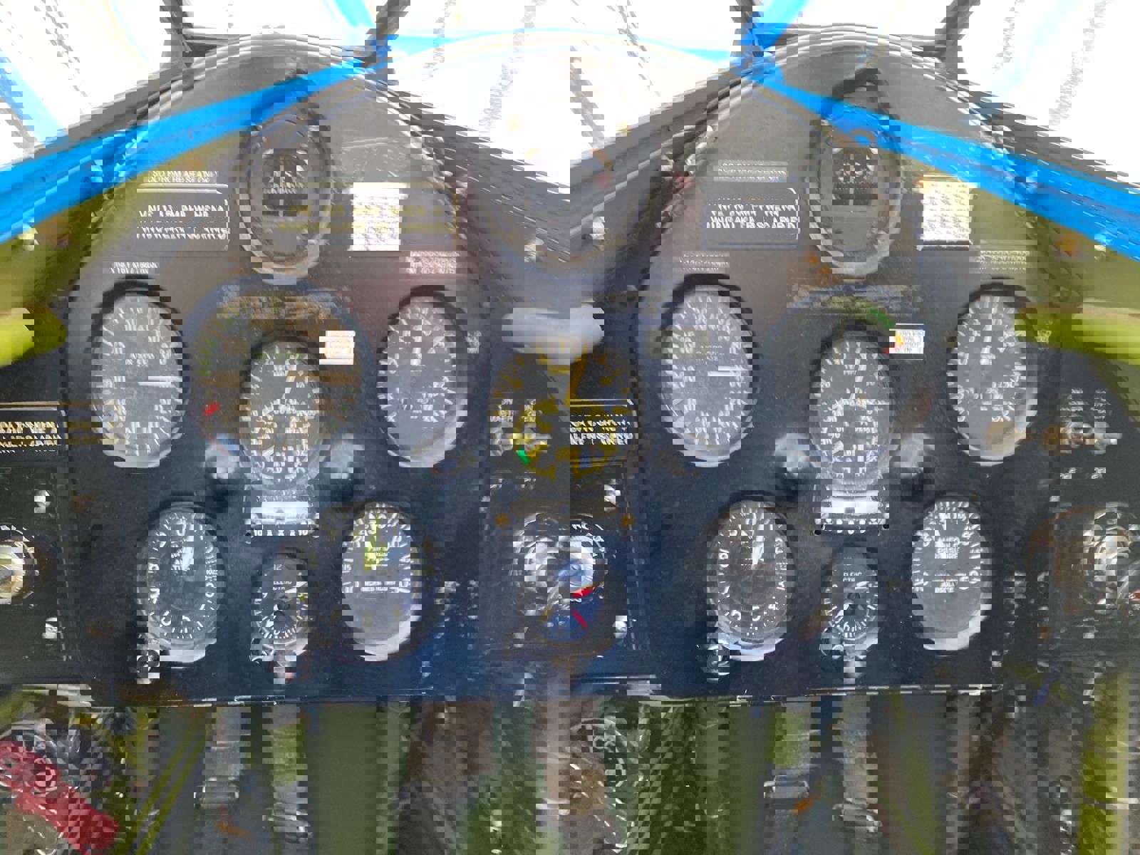 1942 Boeing Stearman A75-N1 - Interior