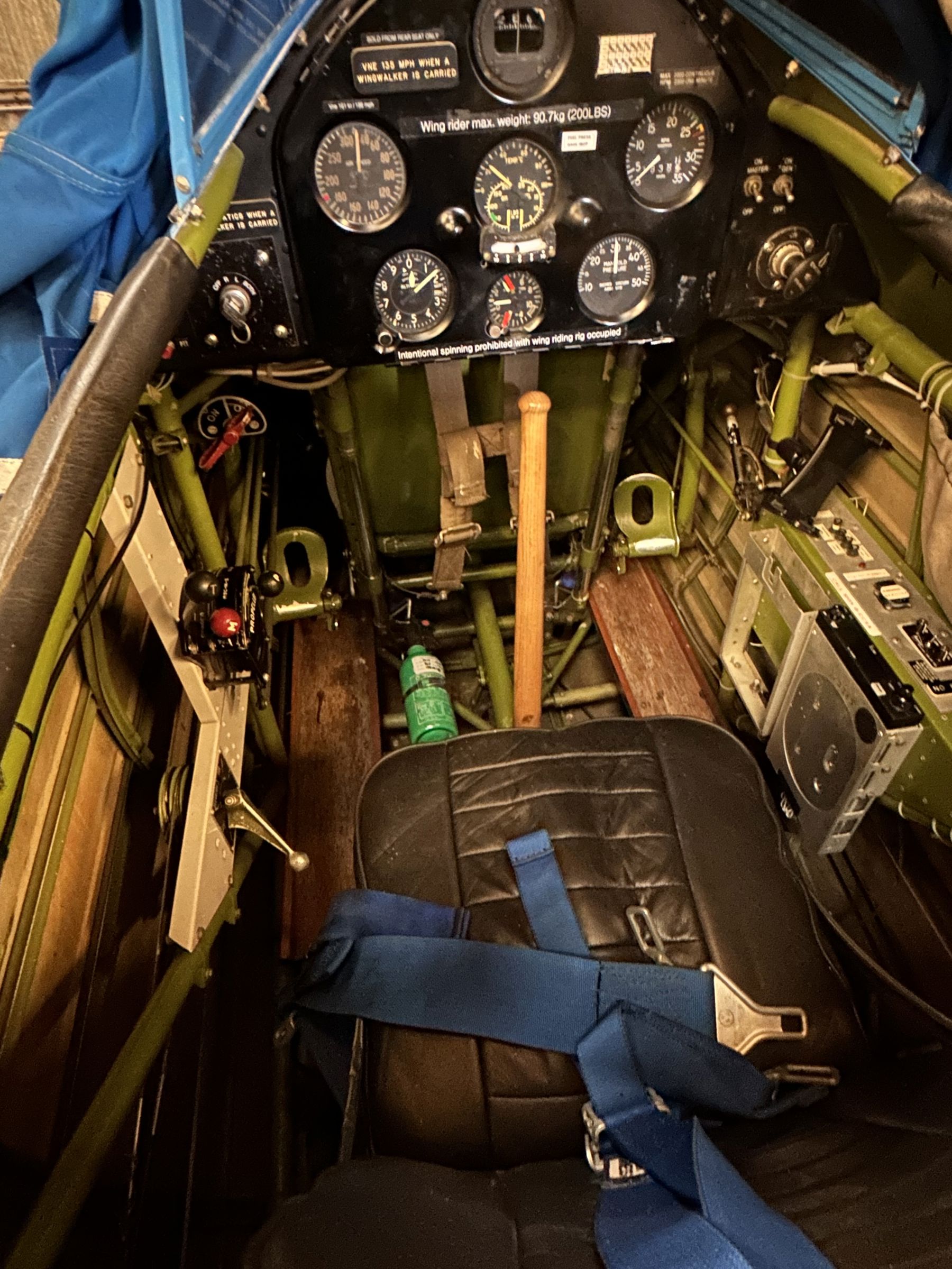 1942 Boeing Stearman A75-N1 - Interior