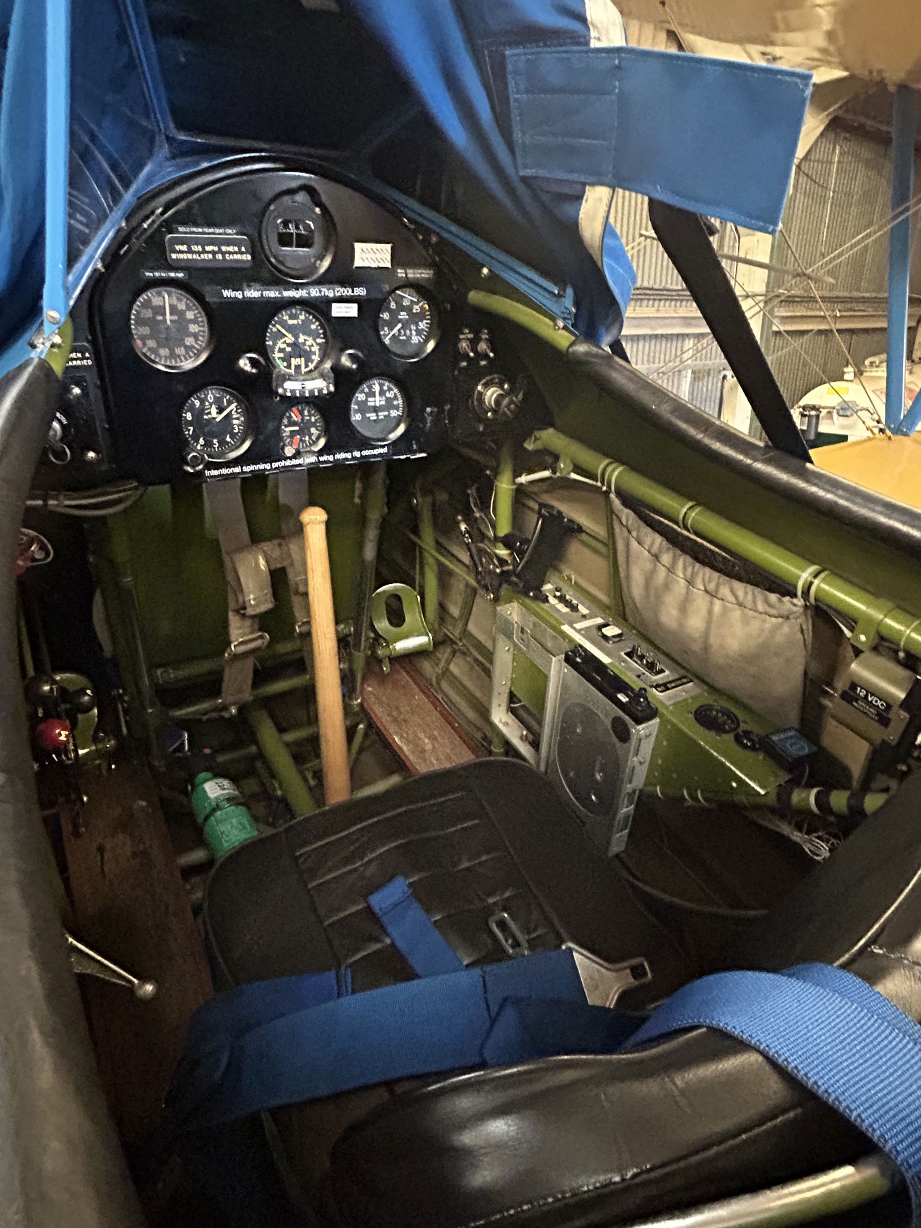 1942 Boeing Stearman A75-N1 - Interior