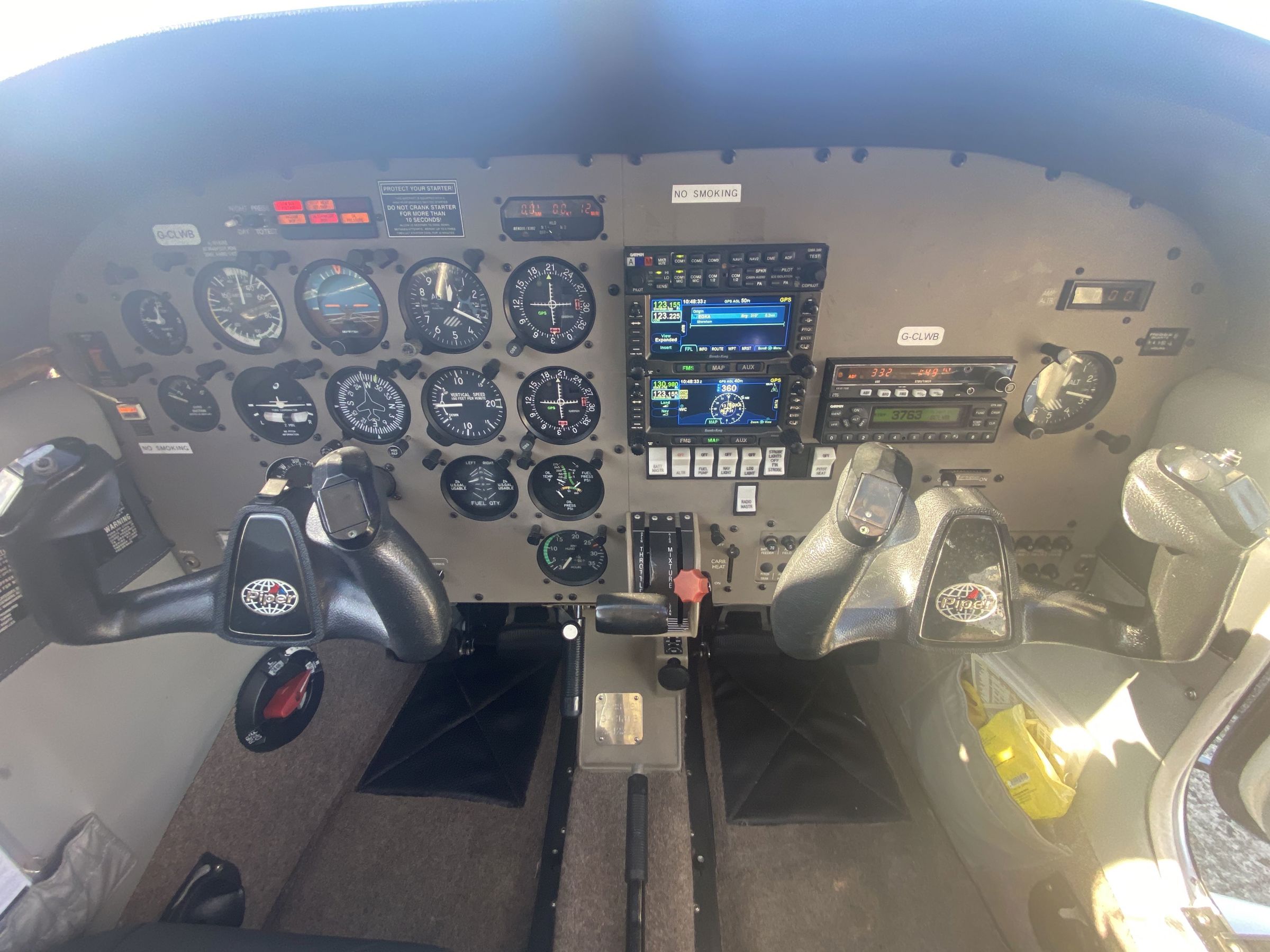 2010 Piper PA-28-161 Warrior III - Interior