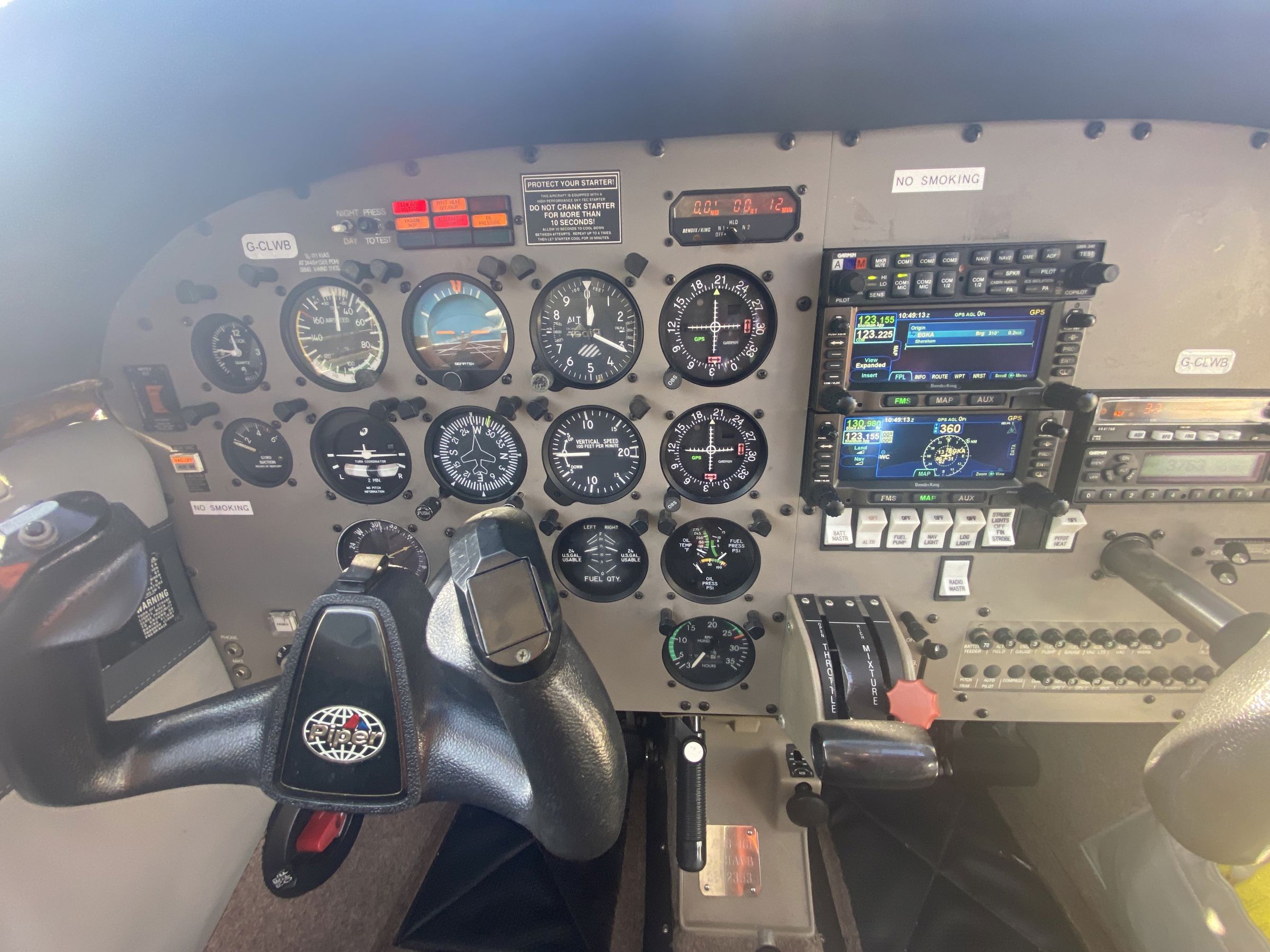 2010 Piper PA-28-161 Warrior III - Interior