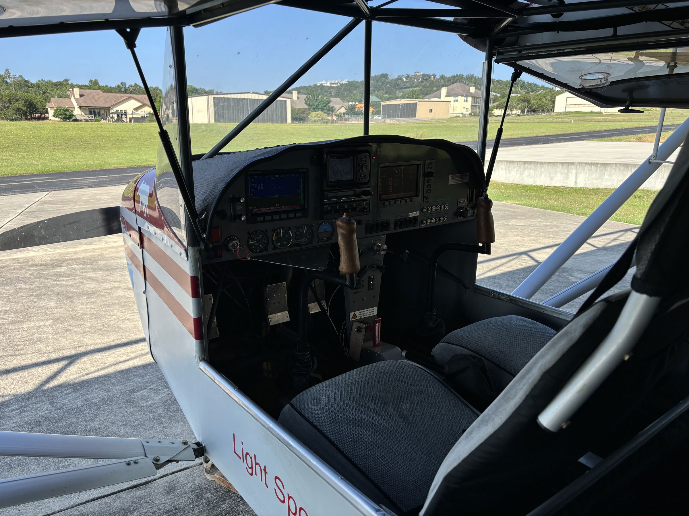 2008 Rans S-6 Coyote 2 ES - Interior