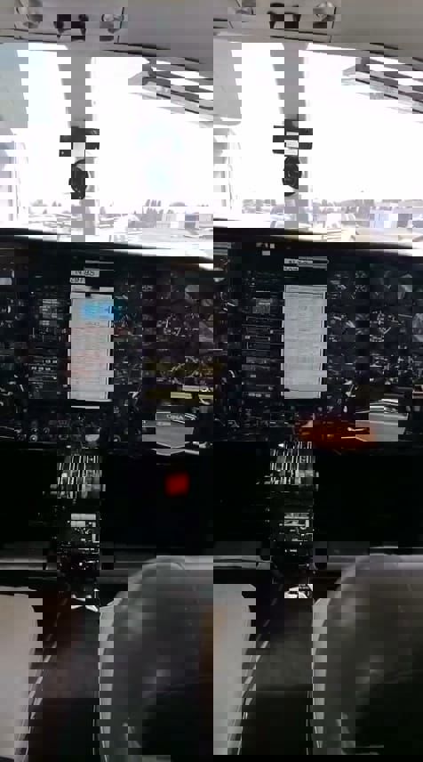 1967 Cessna 411A - Interior