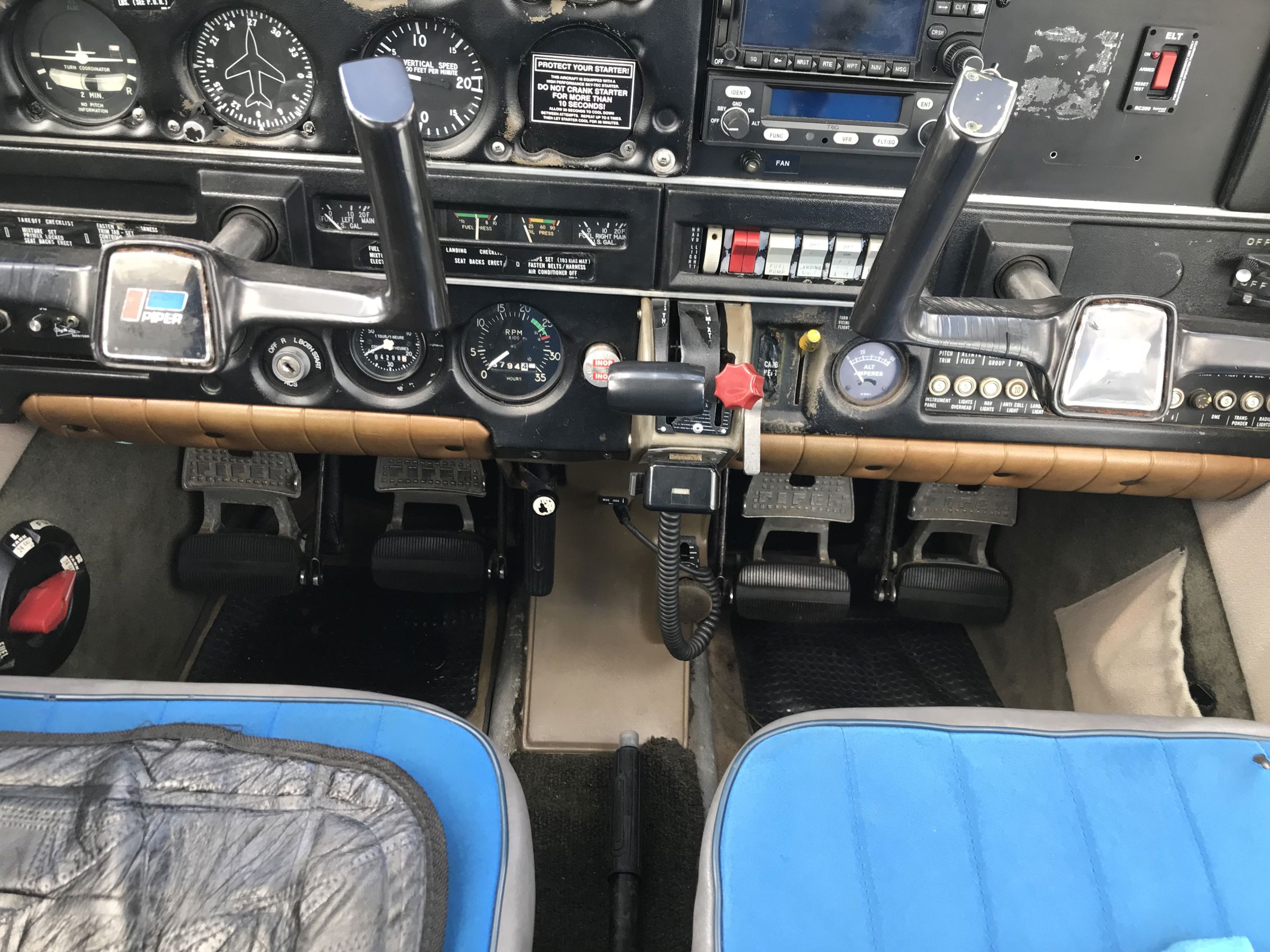 1979 Piper PA-28-161 Warrior II - Interior