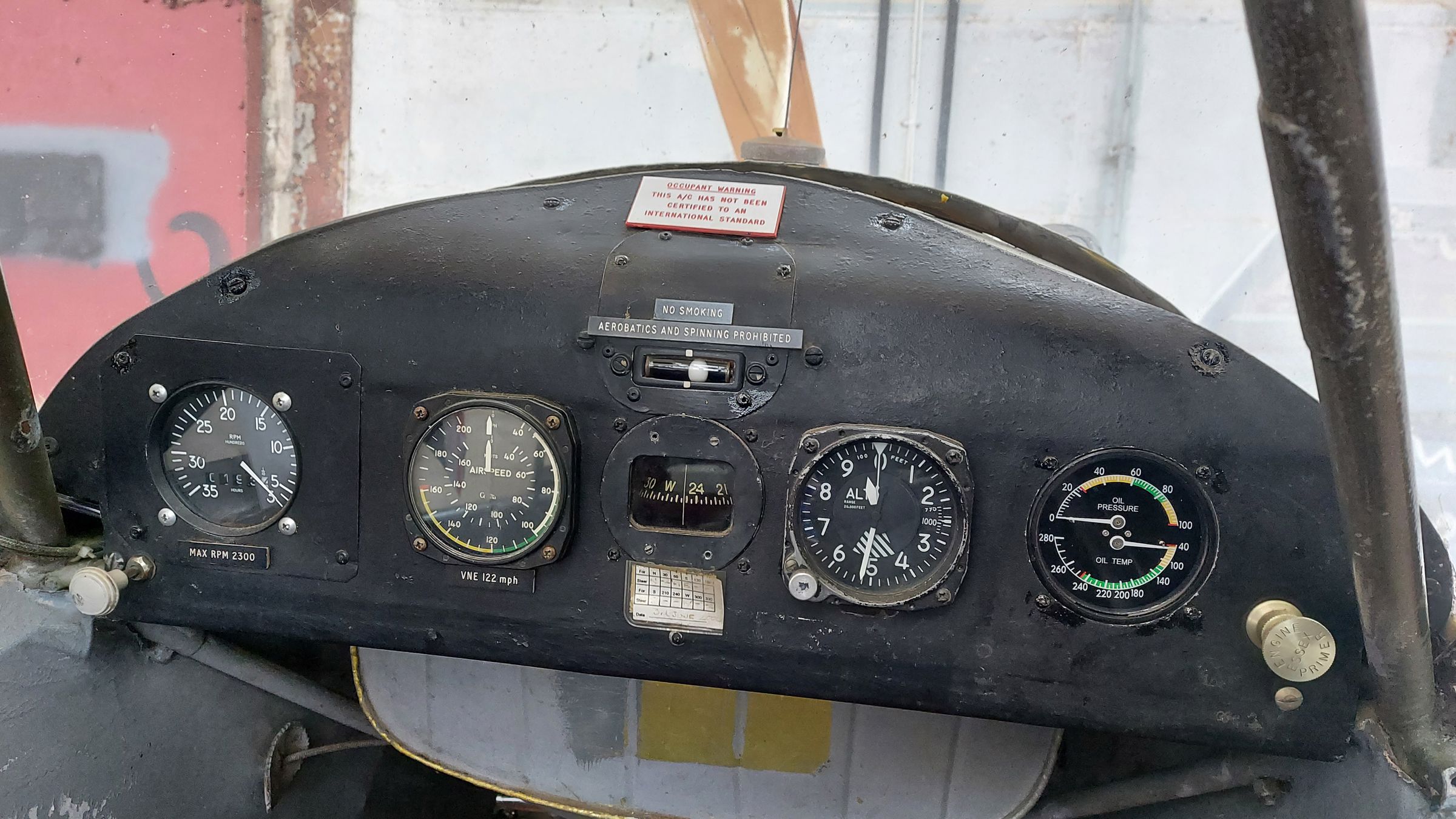 1944 Piper L-4J - Interior