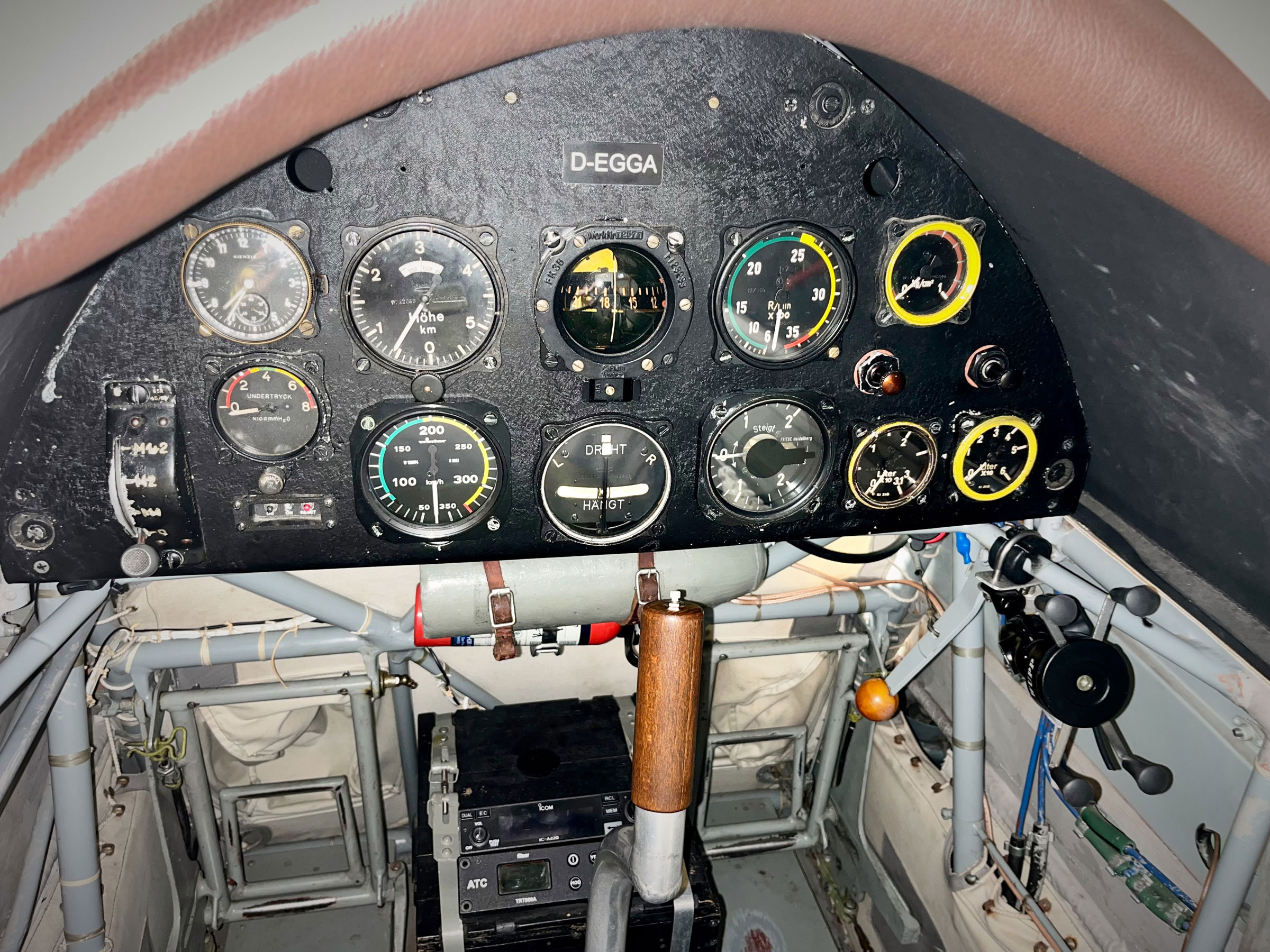 1941 Klemm 35D - Interior