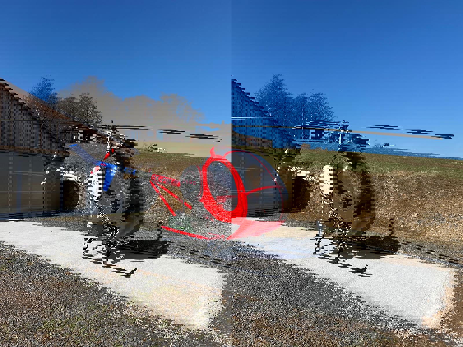 1985 Schweizer 269C - Exterior