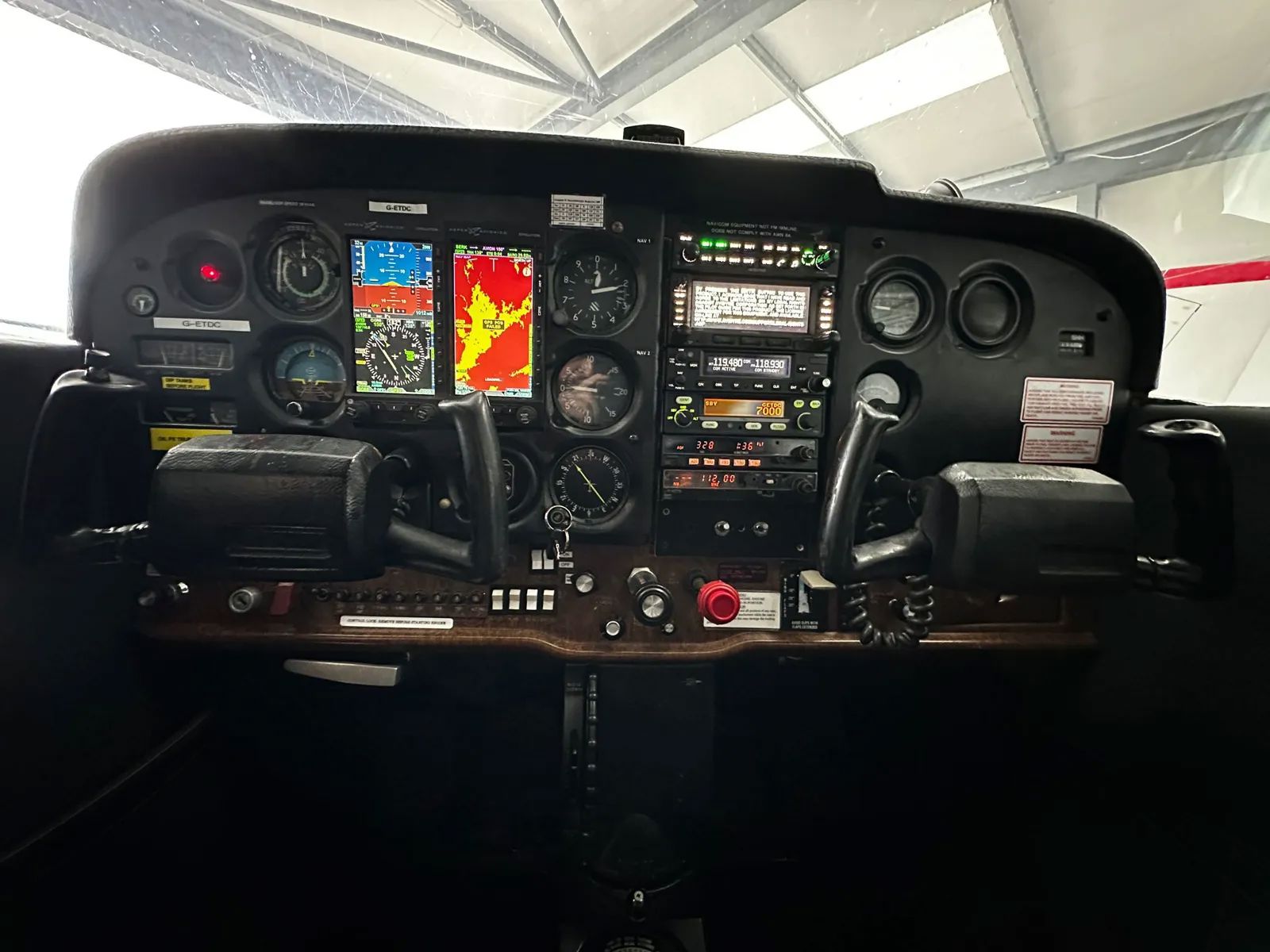 1981 Cessna (Reims) F172P - Interior