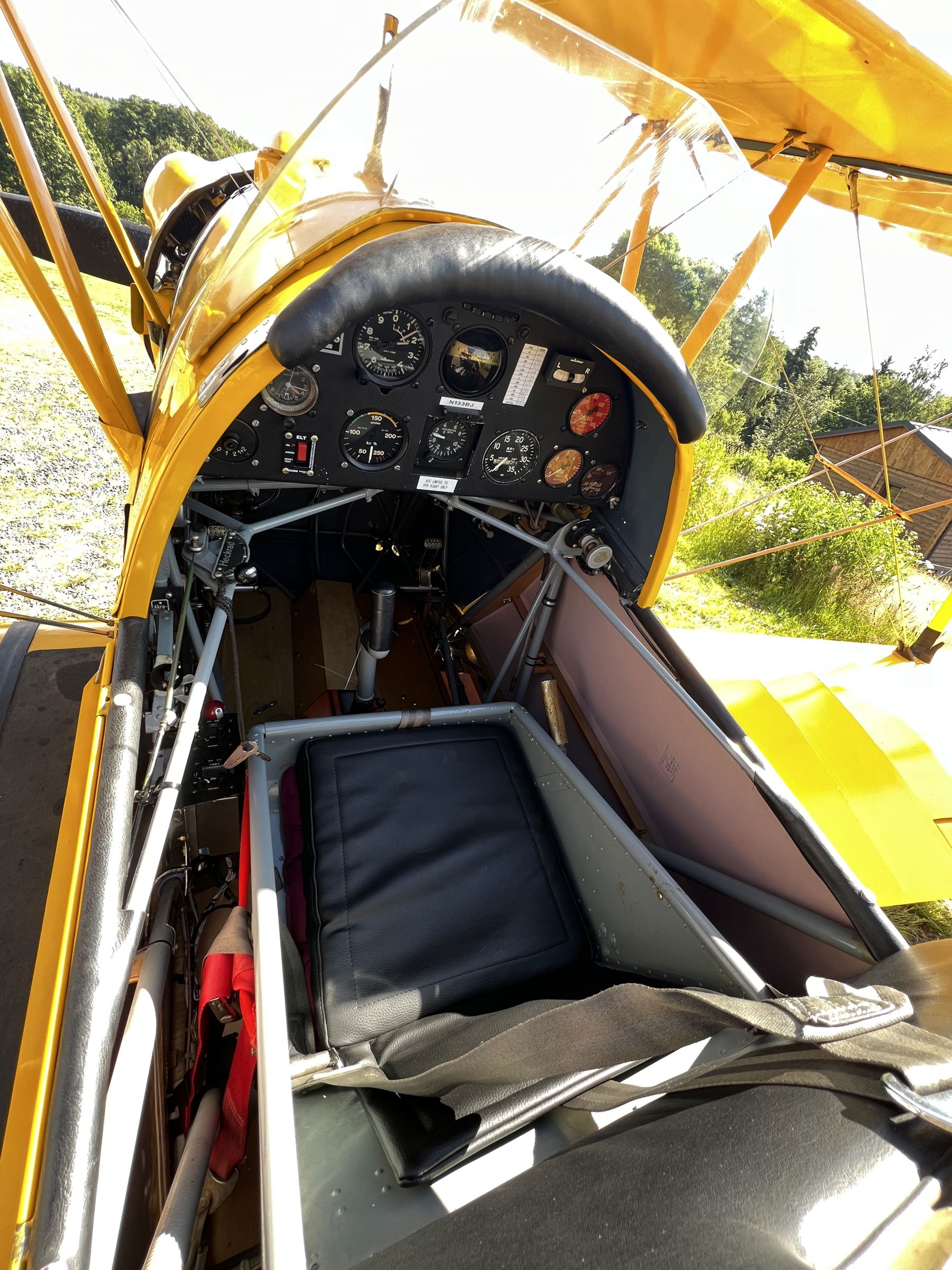 1938 Bücker Bu 133 Jungmeister - Interior