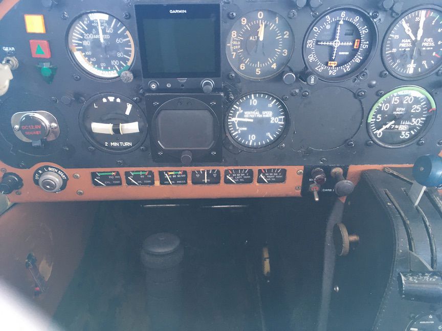 1971 Bölkow Bo 209 Monsun - Interior