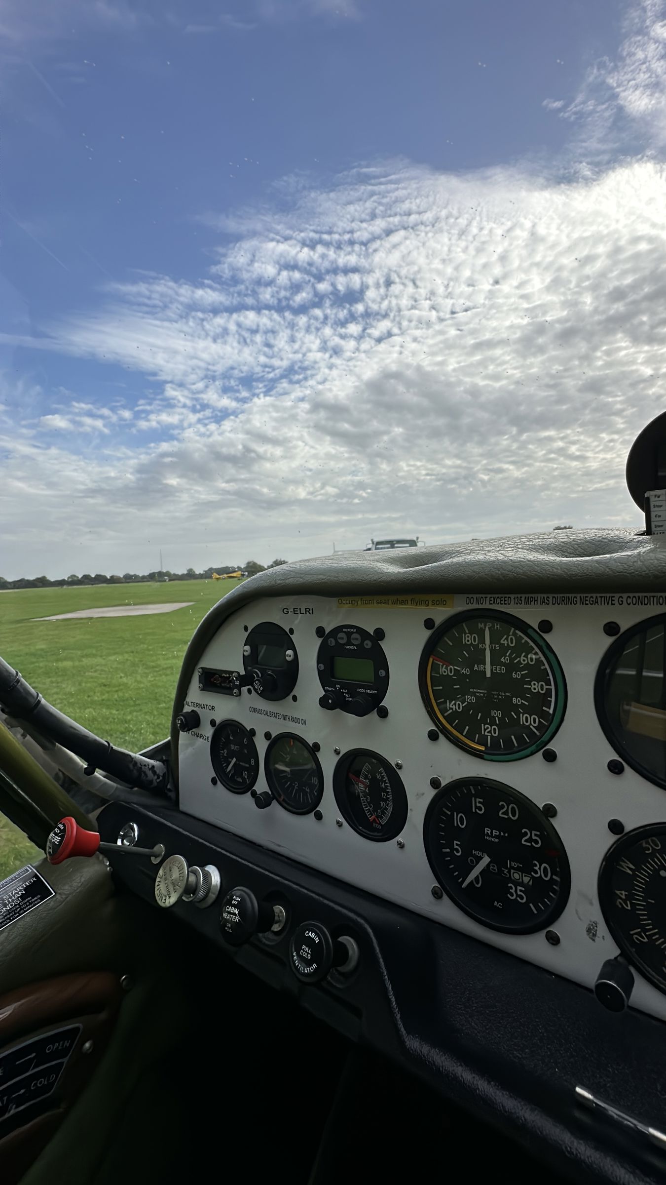 1969 Bellanca 7GCBC Citabria - Interior