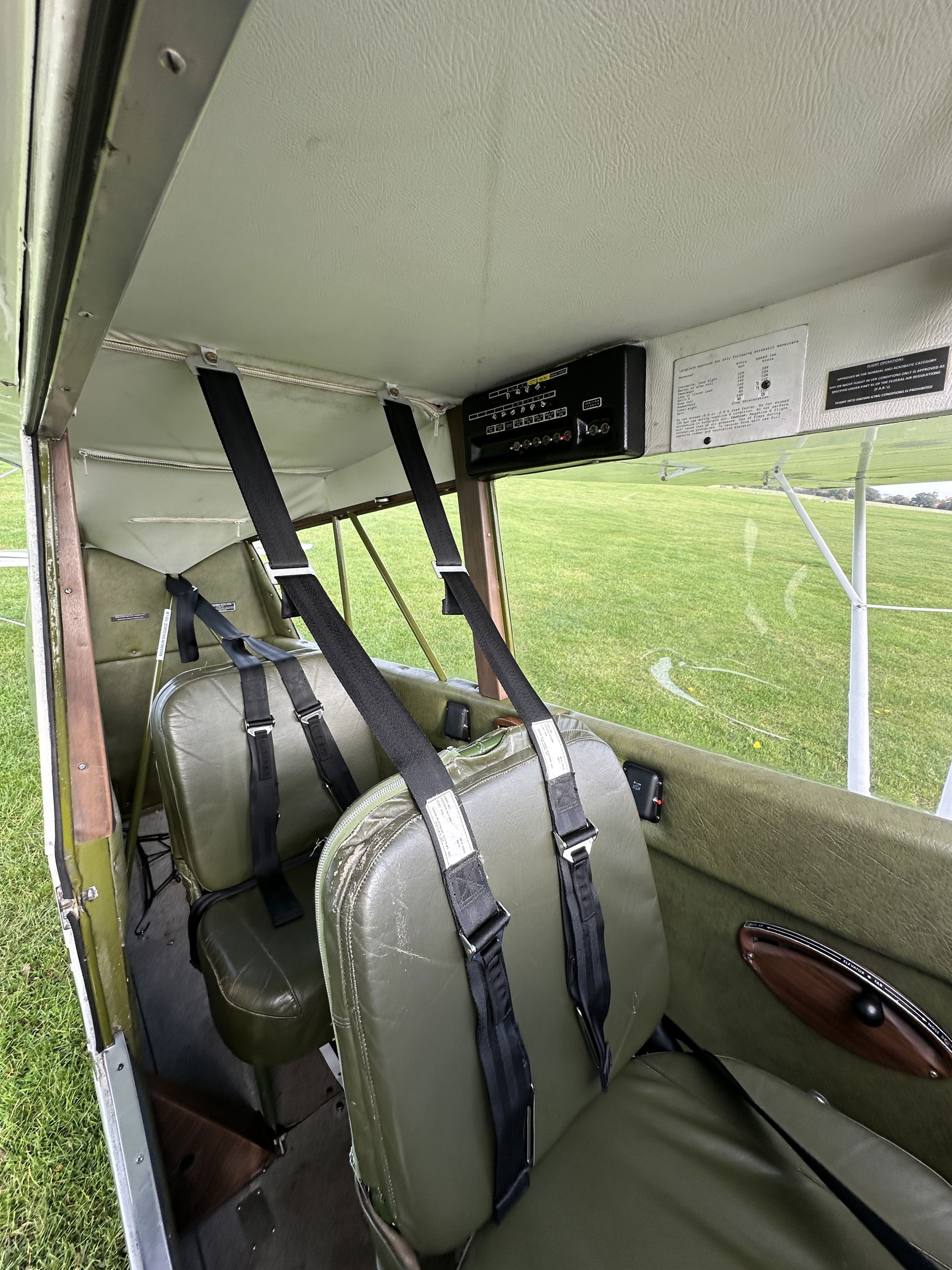 1969 Bellanca 7GCBC Citabria - Interior
