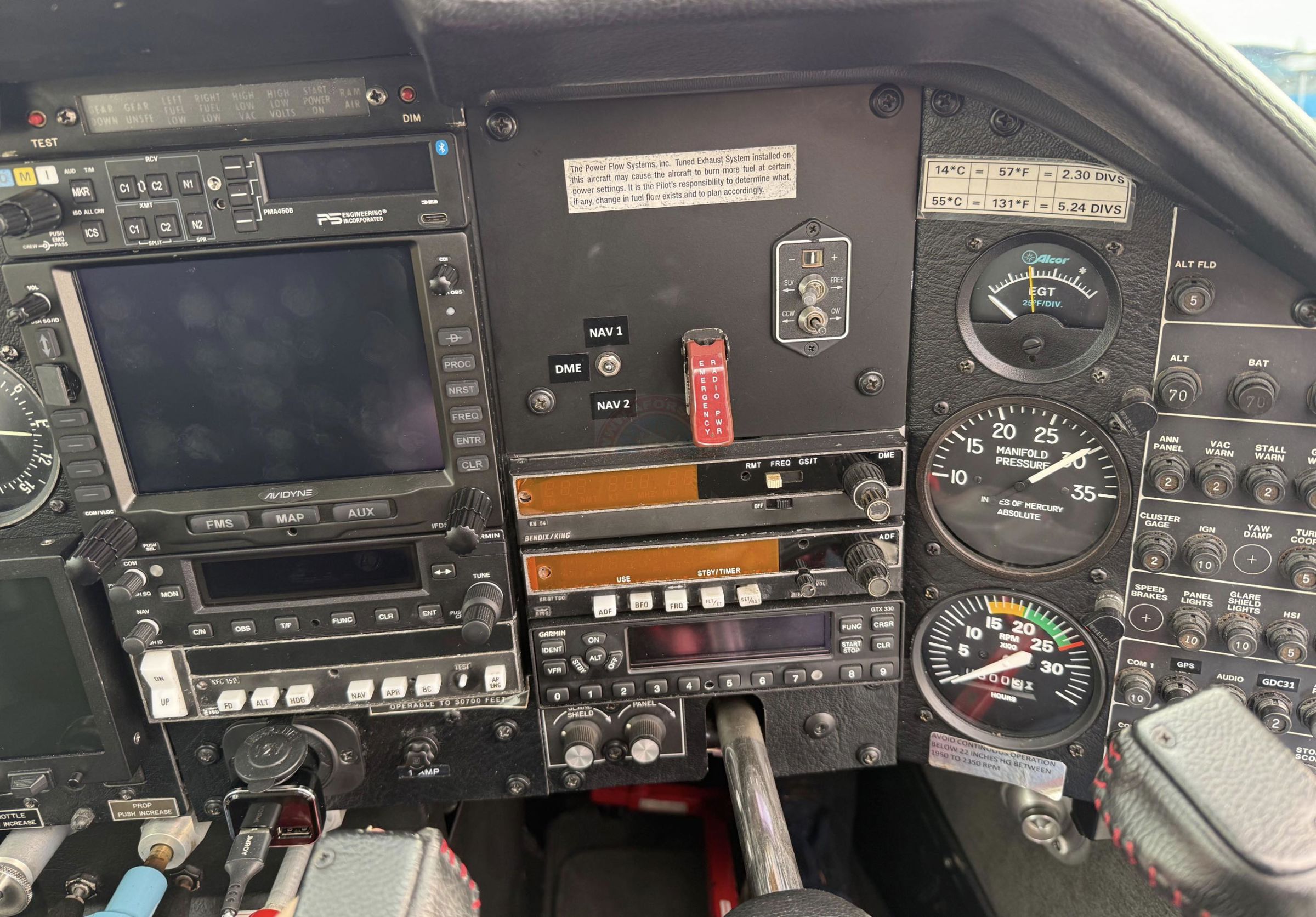 1986 Mooney M20J 201 - Interior