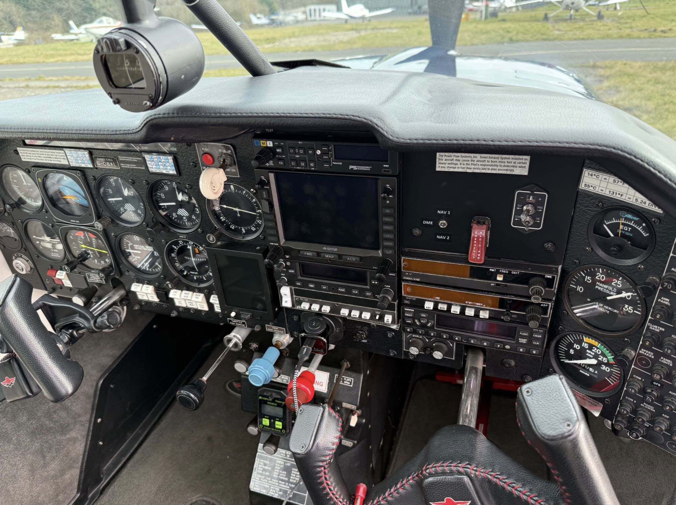 1986 Mooney M20J 201 - Interior