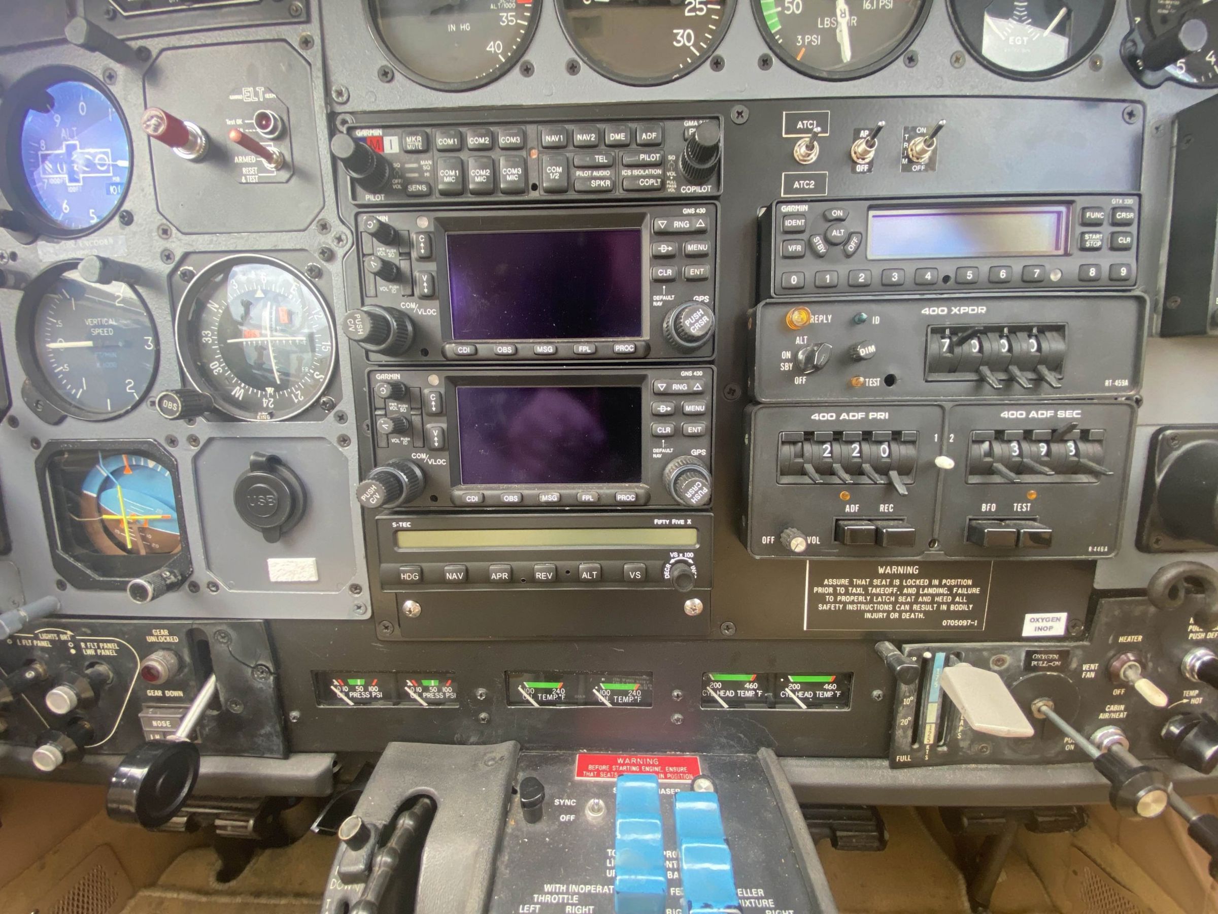 1982 Cessna T303 Crusader - Interior