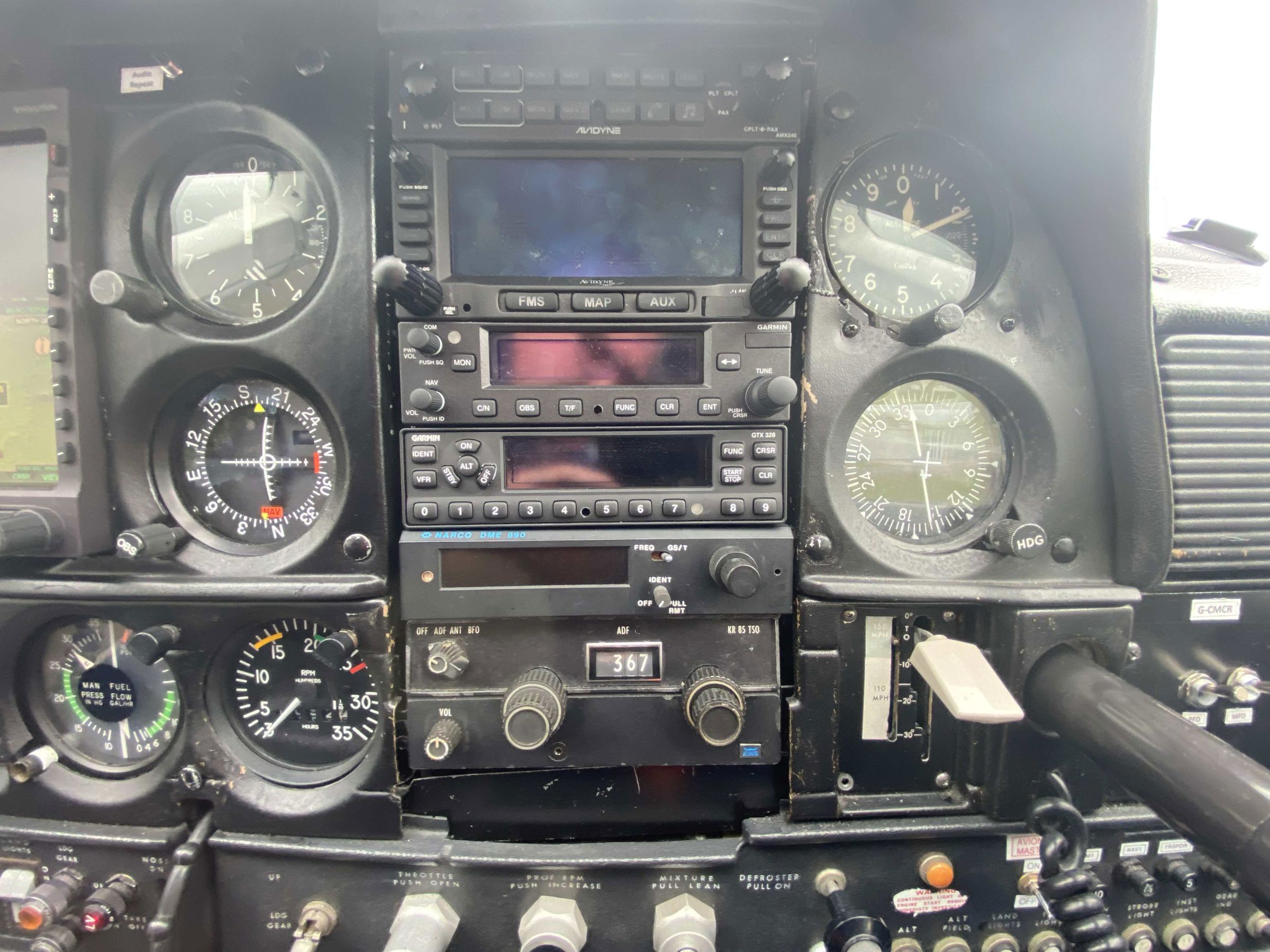 1971 Cessna (Reims) F177RG Cardinal - Interior