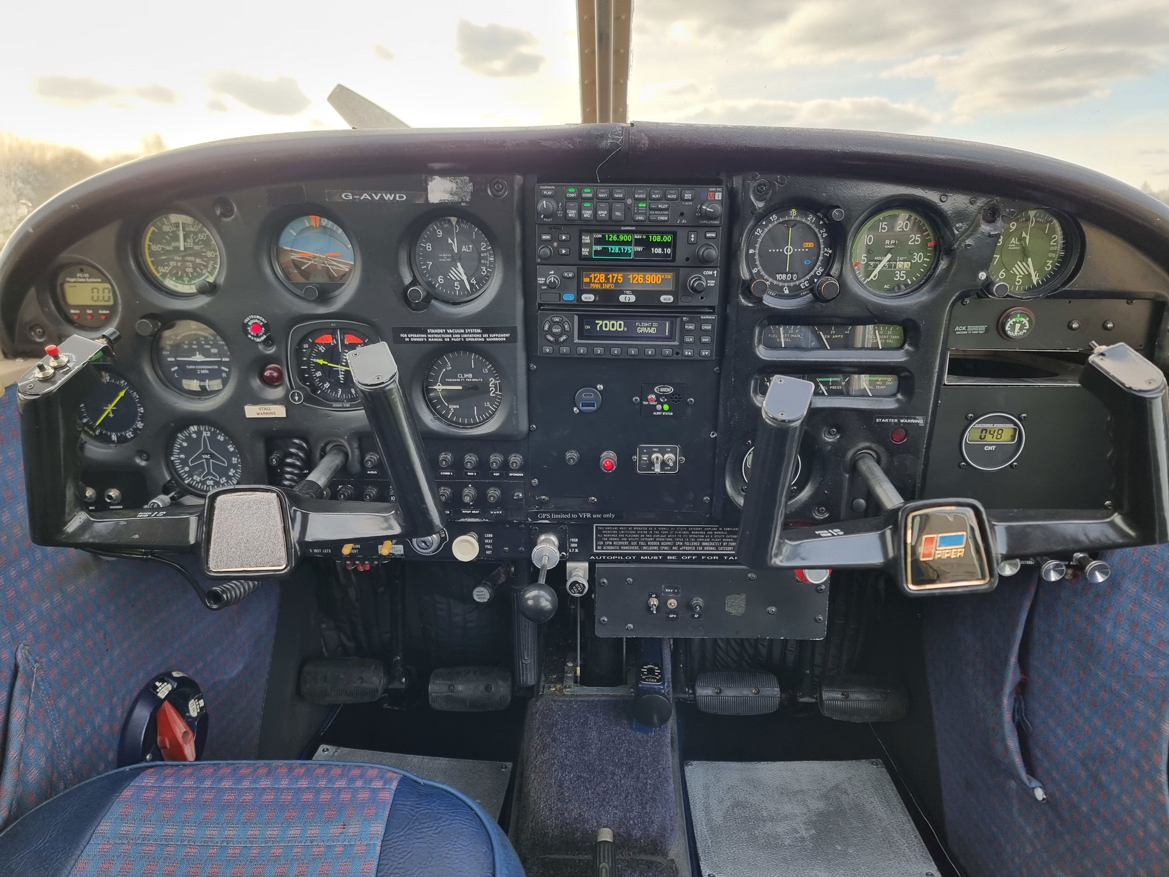 1967 Piper PA-28-140 Cherokee - Interior