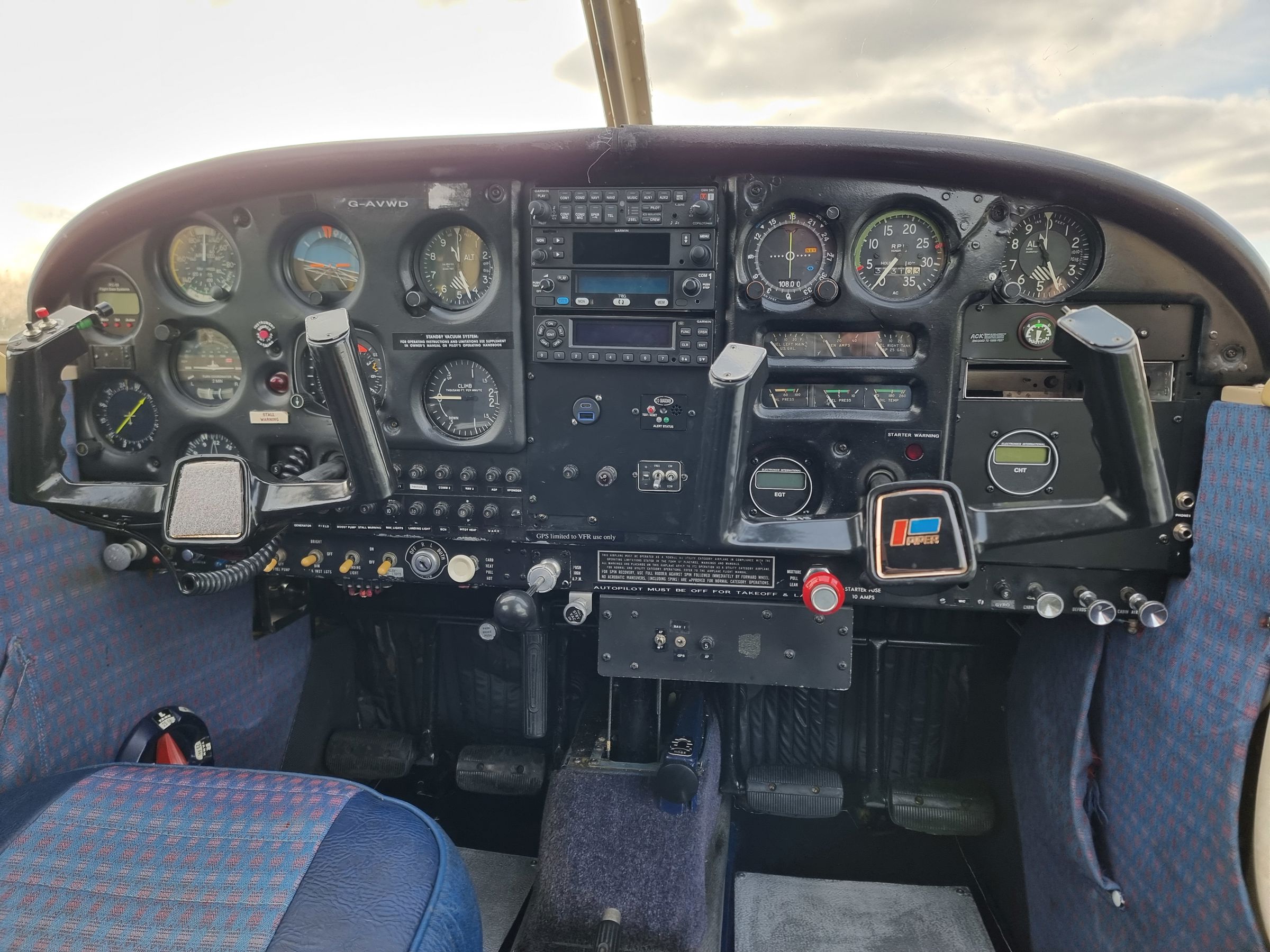 1967 Piper PA-28-140 Cherokee - Interior