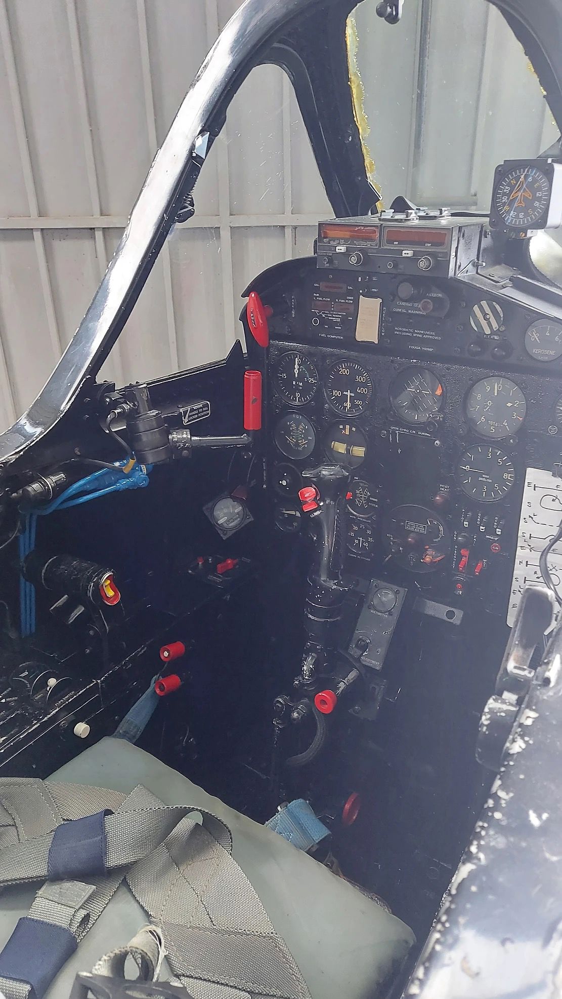 1963 Fouga CM.170 Magister - Interior