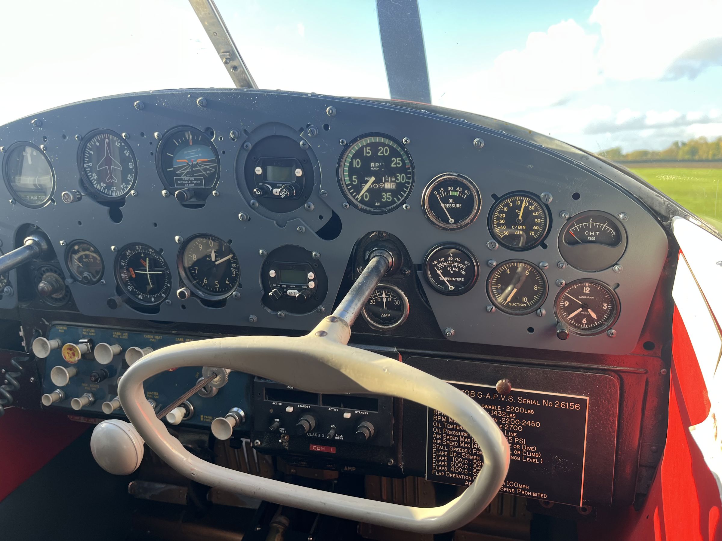 1953 Cessna 170B - Interior